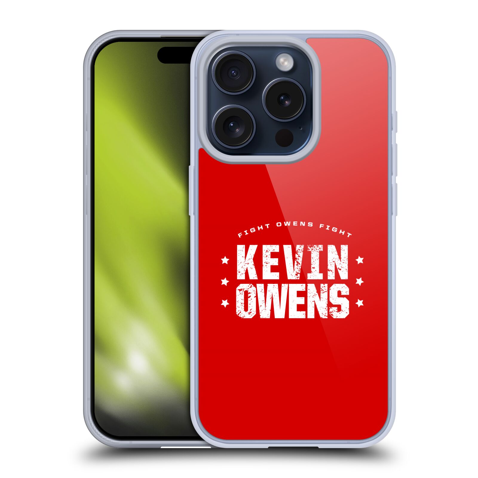 OFFICIAL WWE KEVIN OWENS SOFT GEL CASE FOR APPLE iPHONE PHONES - Picture 10 of 15