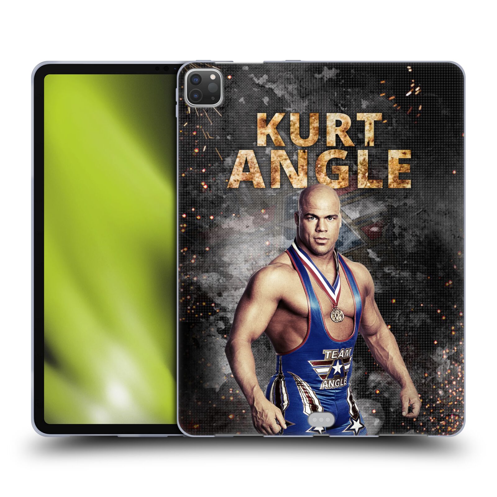 OFFICIAL WWE KURT ANGLE SOFT GEL CASE FOR APPLE SAMSUNG KINDLE - Picture 8 of 9