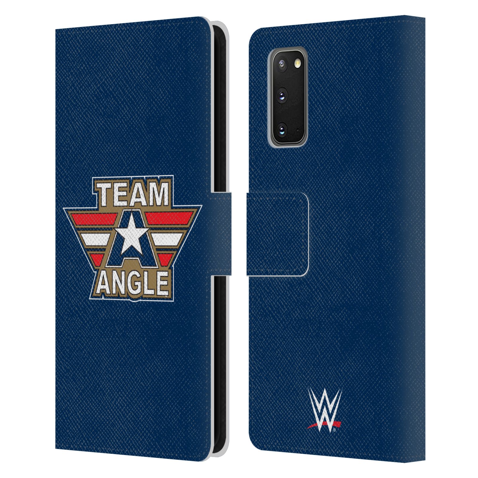 OFFICIAL WWE KURT ANGLE LEATHER BOOK WALLET CASE COVER FOR SAMSUNG PHONES 1 - Picture 8 of 8
