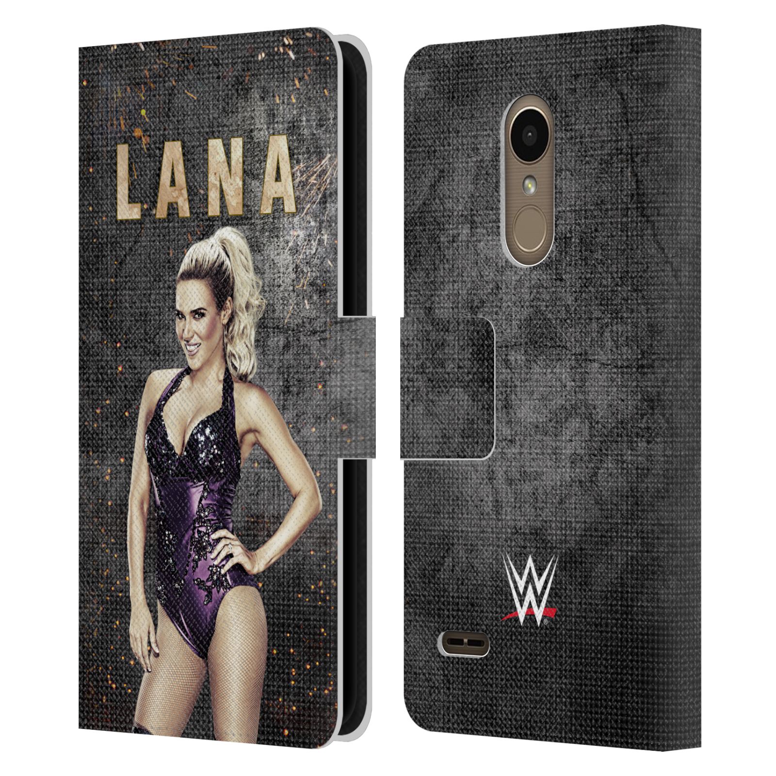 OFFICIAL WWE LANA LEATHER BOOK WALLET CASE COVER FOR LG PHONES 1 - Picture 7 of 7