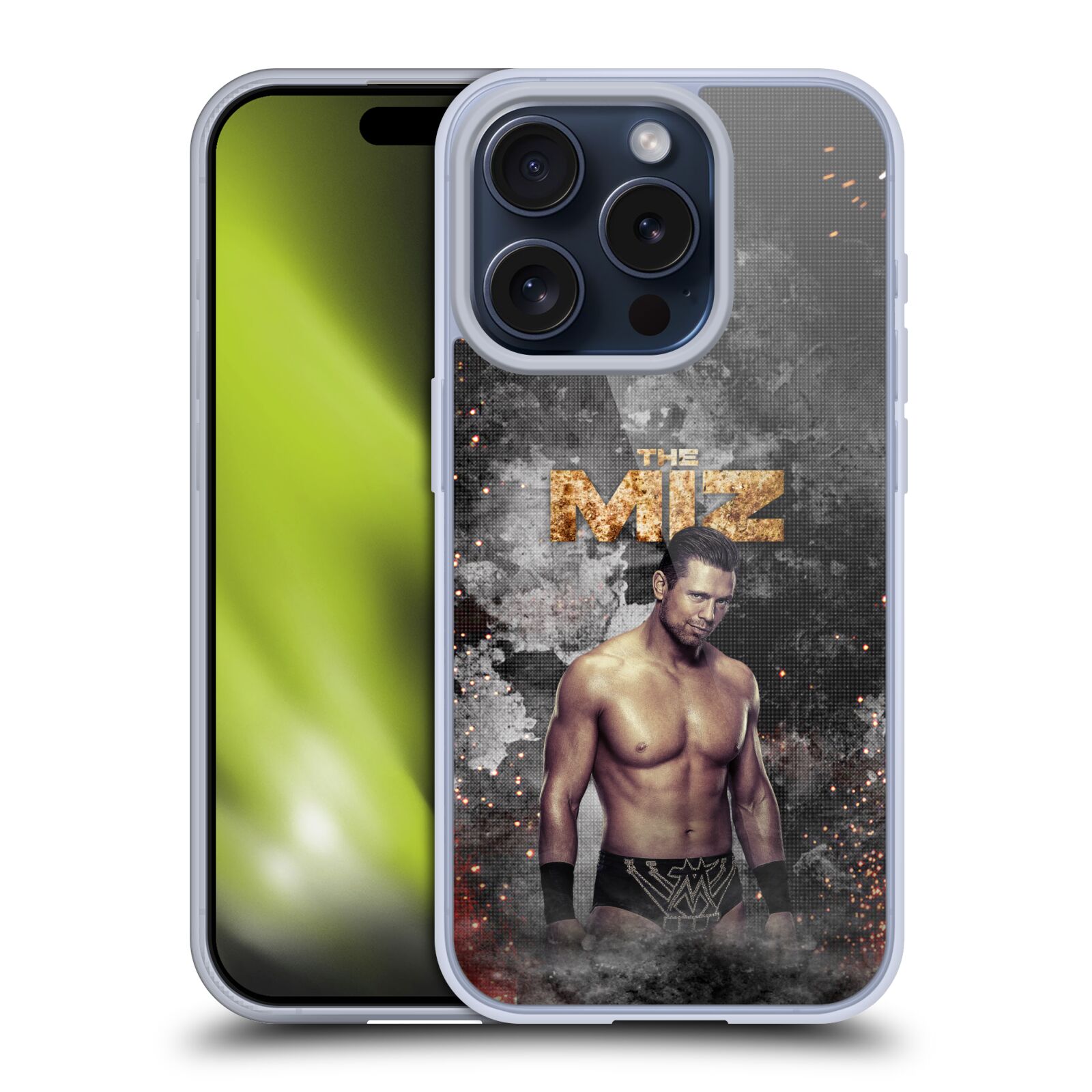 OFFICIAL WWE THE MIZ SOFT GEL CASE FOR APPLE iPHONE PHONES - Picture 8 of 8