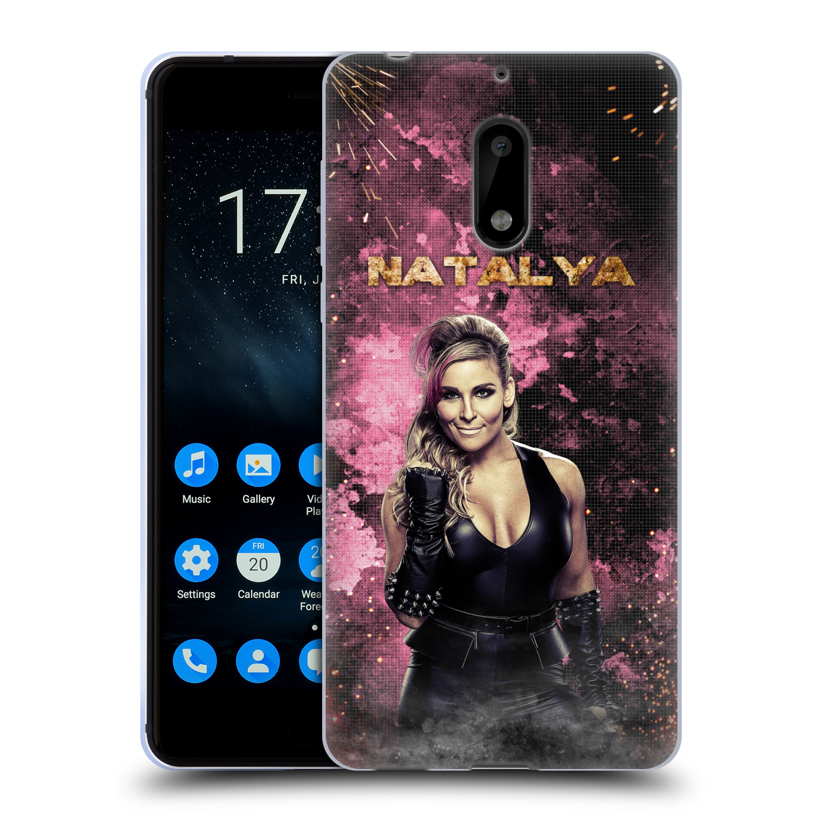 OFFICIAL WWE NATALYA SOFT GEL CASE FOR NOKIA PHONES 1 - Picture 8 of 8