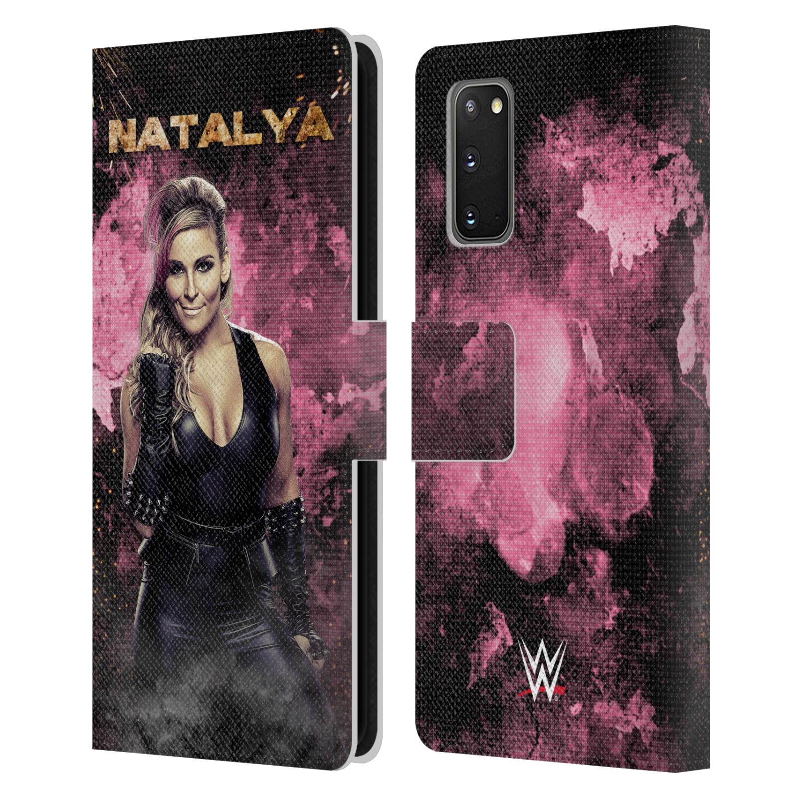 OFFICIAL WWE NATALYA LEATHER BOOK WALLET CASE COVER FOR SAMSUNG PHONES 1 - Picture 7 of 7