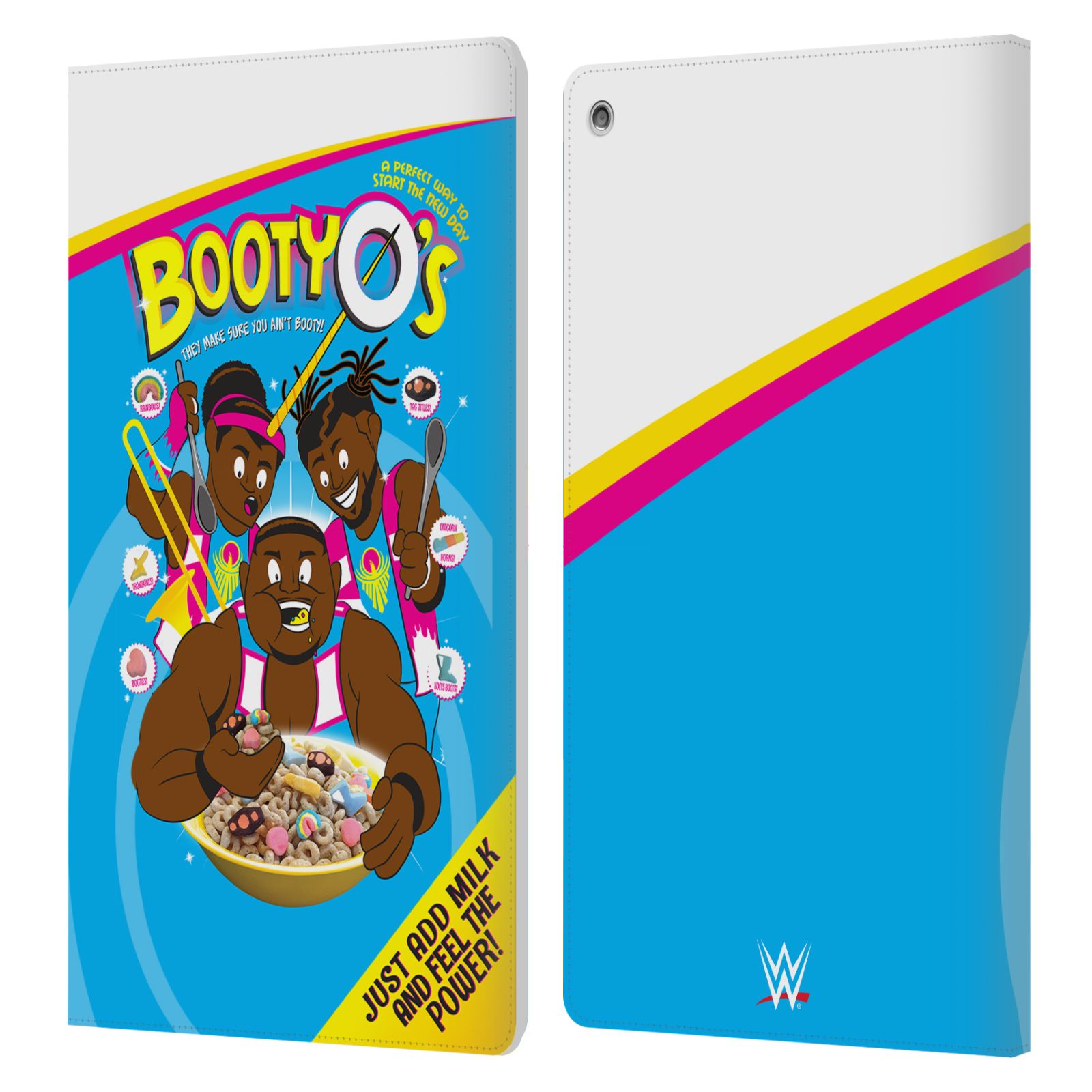 OFFICIAL WWE THE NEW DAY LEATHER BOOK WALLET CASE COVER FOR AMAZON FIRE - Picture 7 of 19