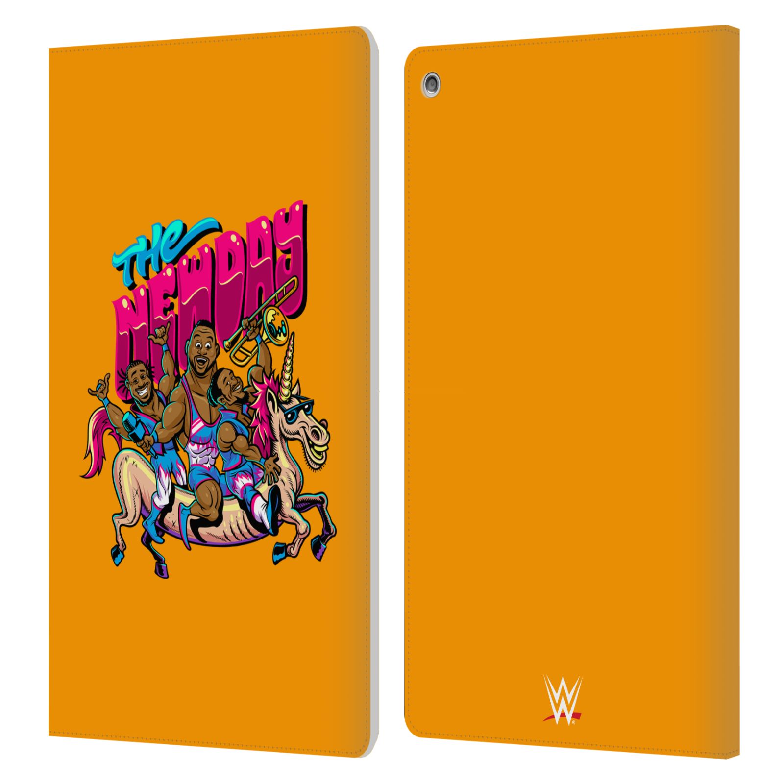 OFFICIAL WWE THE NEW DAY LEATHER BOOK WALLET CASE COVER FOR AMAZON FIRE - Picture 9 of 19