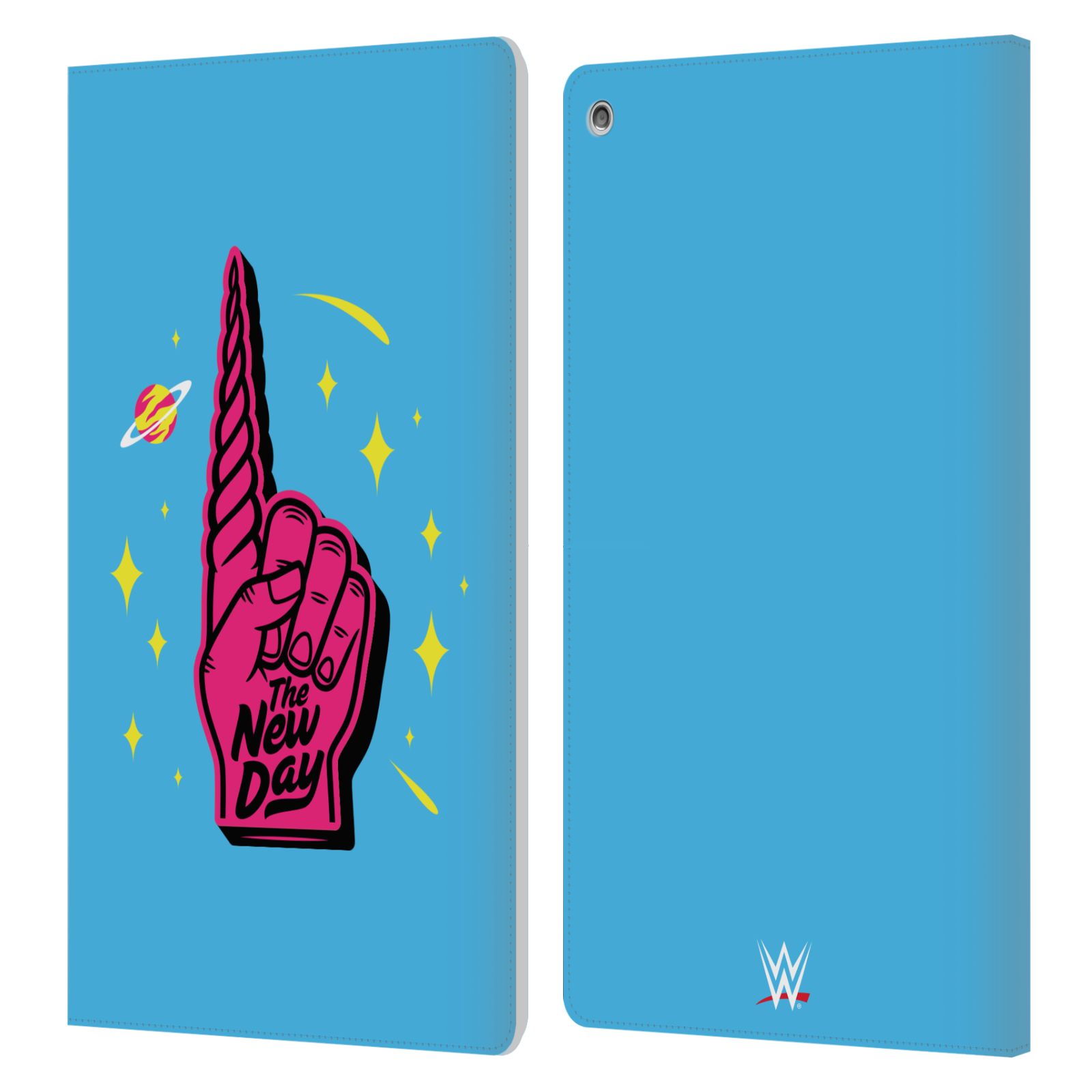 OFFICIAL WWE THE NEW DAY LEATHER BOOK WALLET CASE COVER FOR AMAZON FIRE - Picture 10 of 19