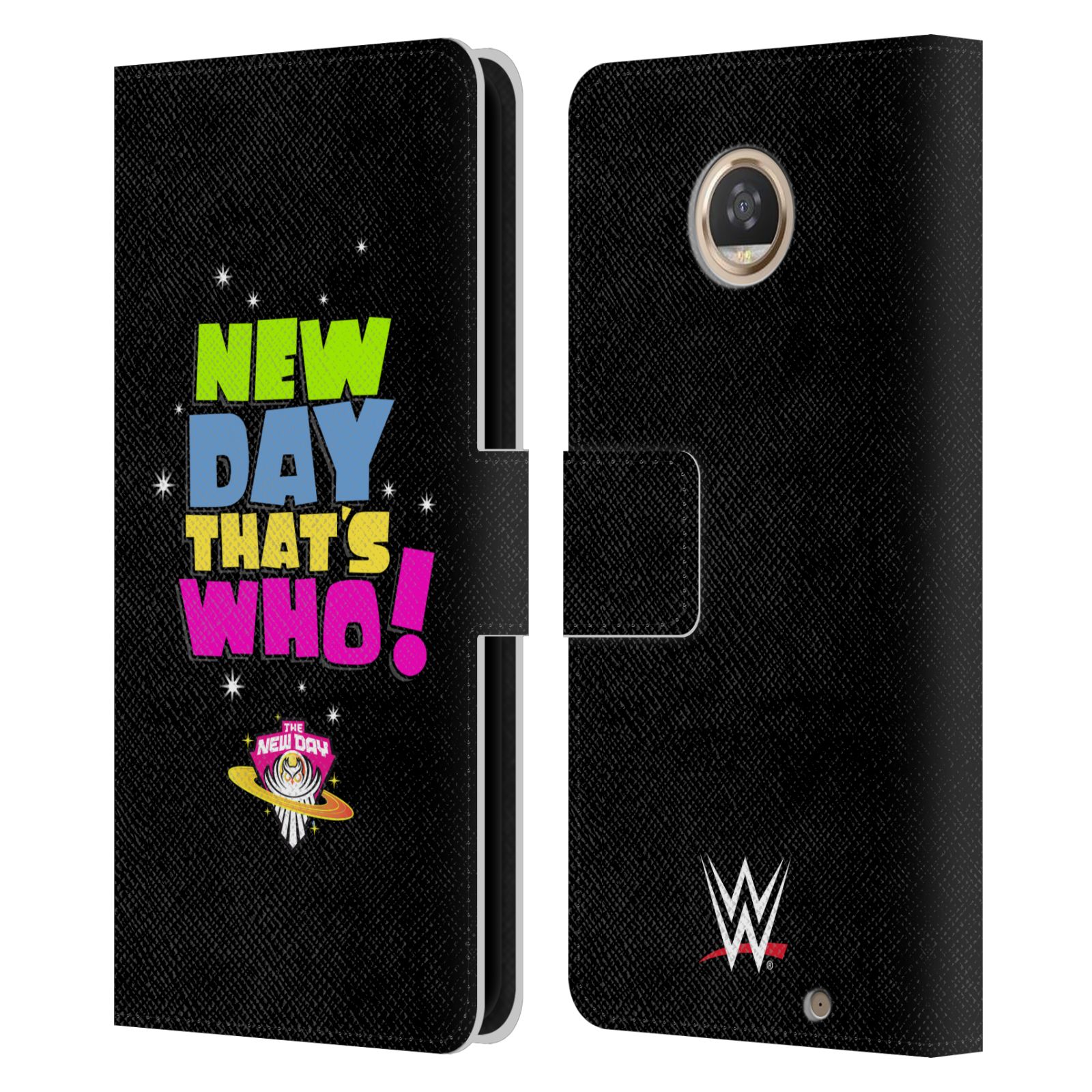 OFFICIAL WWE THE NEW DAY LEATHER BOOK WALLET CASE COVER FOR MOTOROLA PHONES - Picture 15 of 19