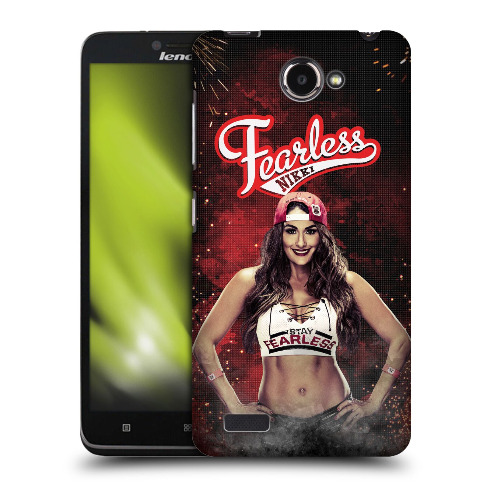 OFFICIAL WWE NIKKI BELLA HARD BACK CASE FOR LENOVO PHONES - Picture 9 of 11