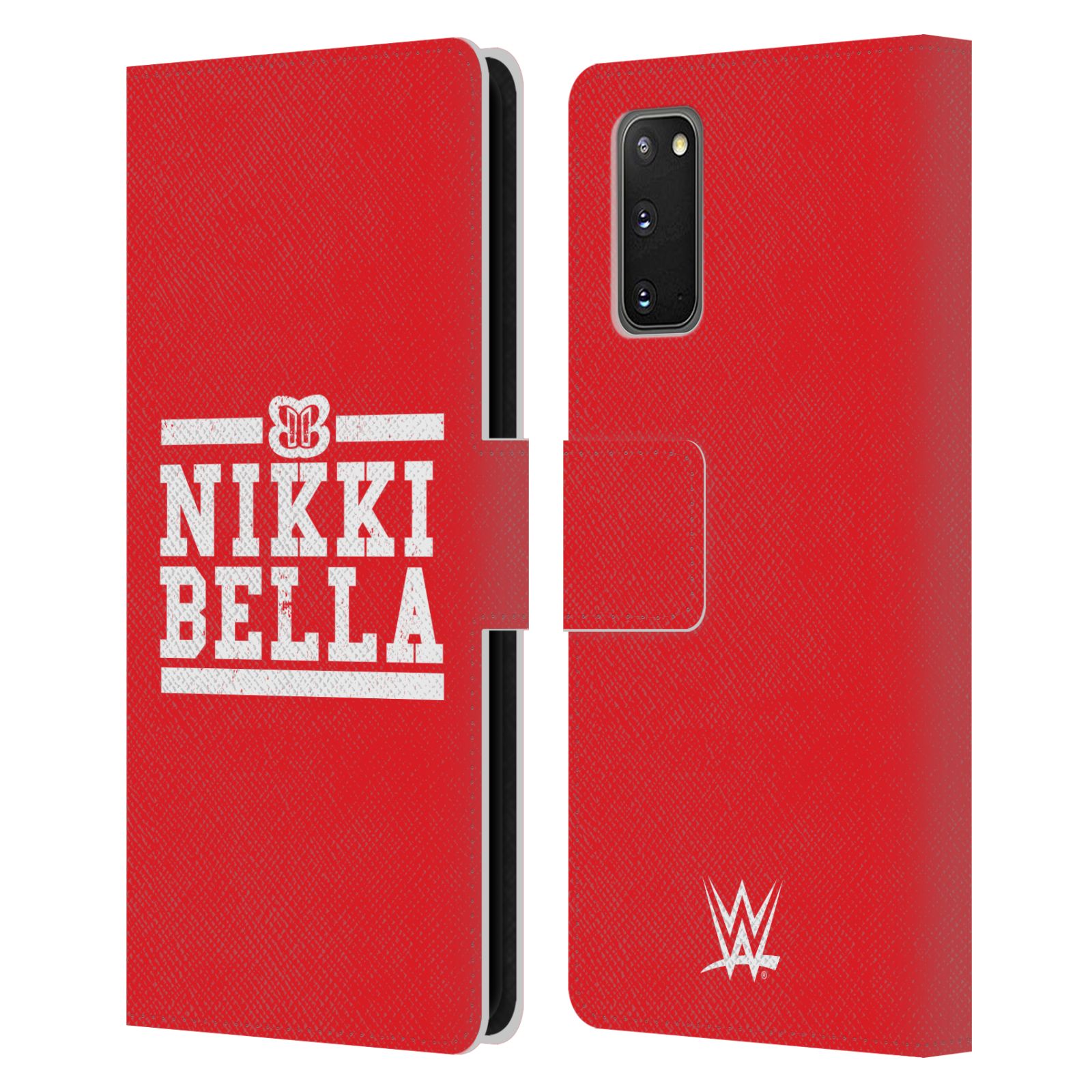OFFICIAL WWE NIKKI BELLA LEATHER BOOK WALLET CASE COVER FOR SAMSUNG PHONES 1 - Picture 9 of 10
