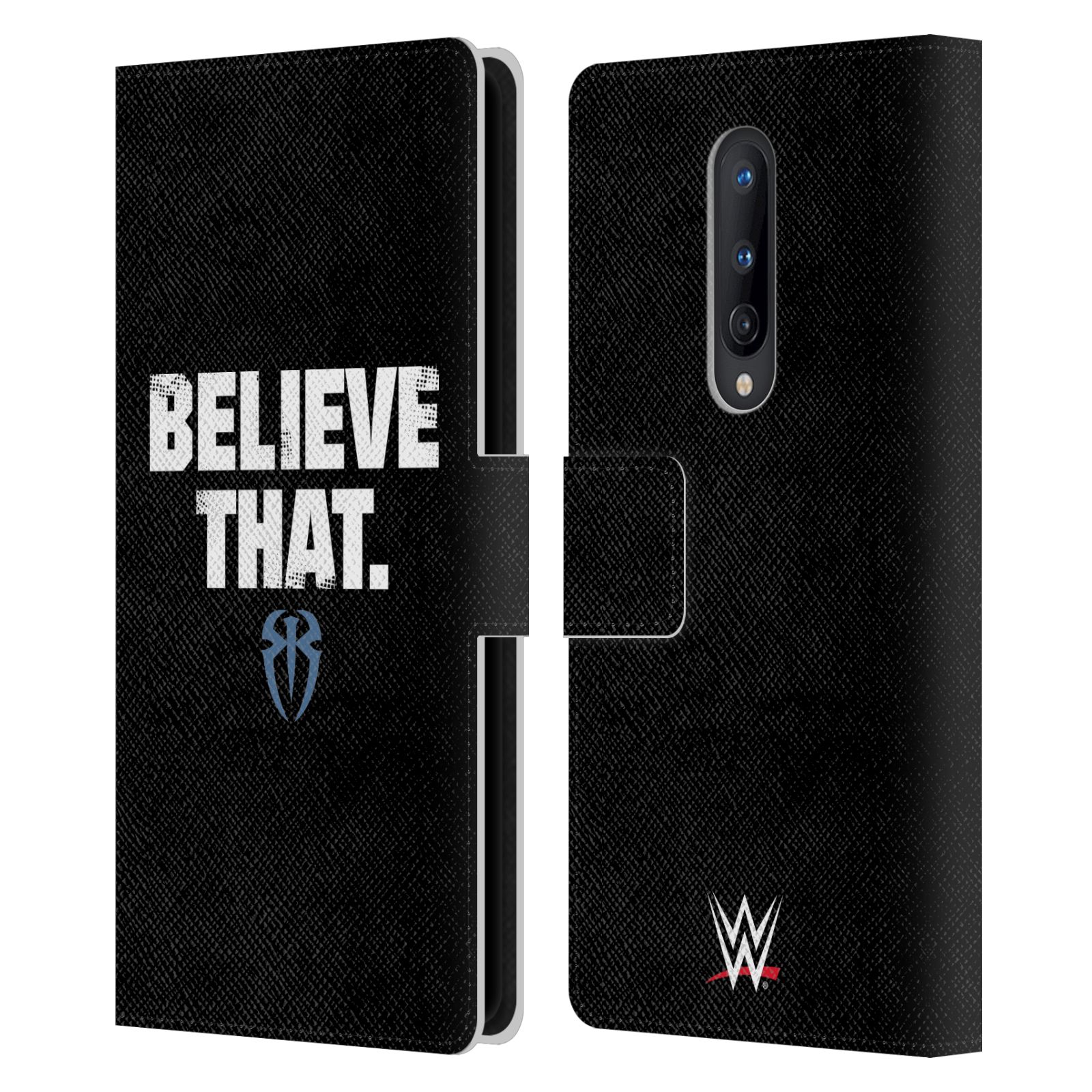 OFFICIAL WWE ROMAN REIGNS LEATHER BOOK WALLET CASE COVER FOR ONEPLUS PHONES - Picture 8 of 19