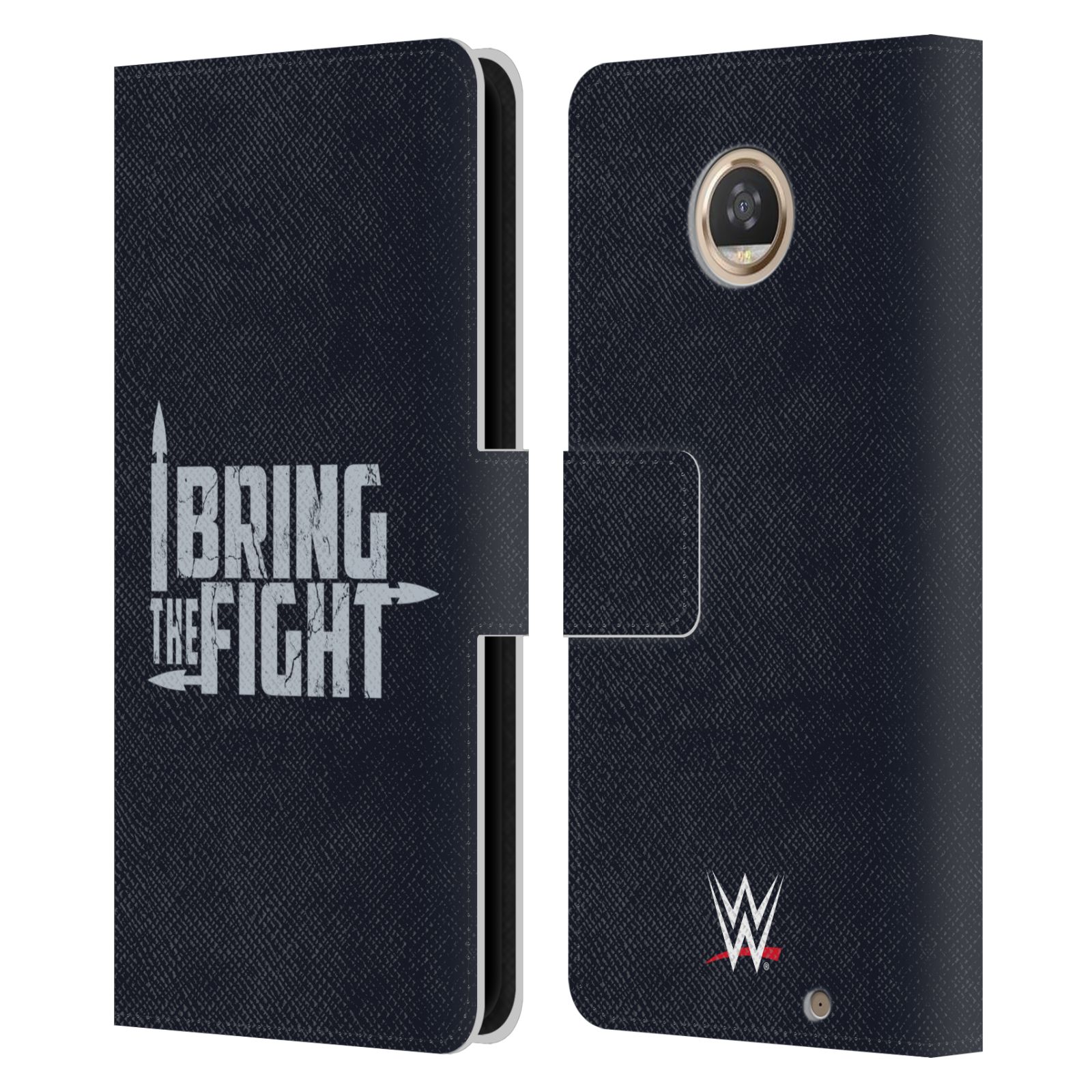 OFFICIAL WWE ROMAN REIGNS LEATHER BOOK WALLET CASE COVER FOR MOTOROLA PHONES - Picture 13 of 19