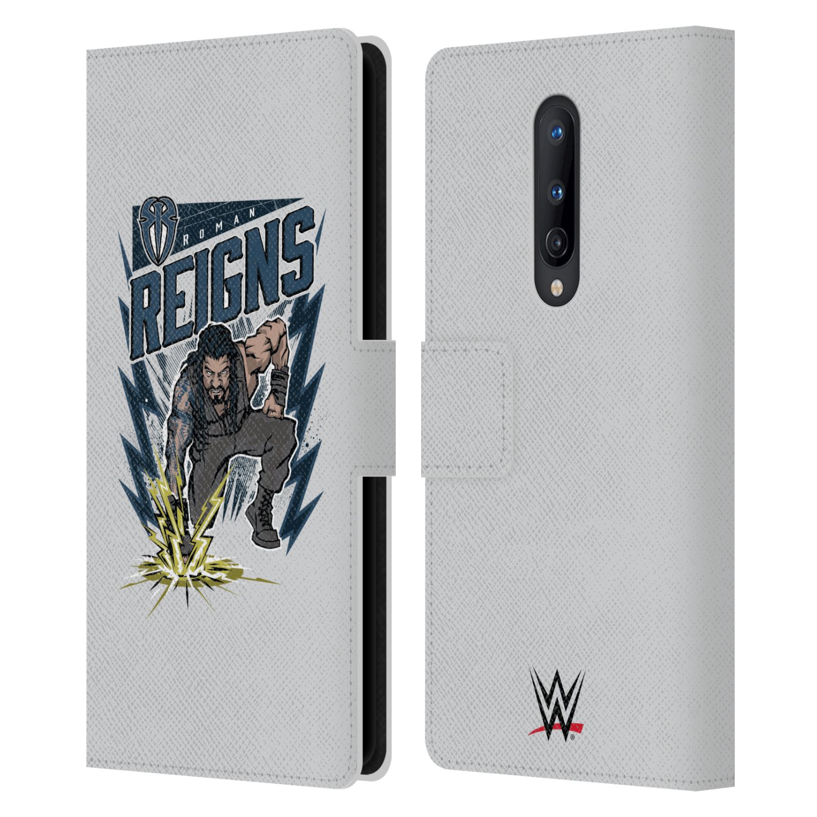 OFFICIAL WWE ROMAN REIGNS LEATHER BOOK WALLET CASE COVER FOR ONEPLUS PHONES - Picture 16 of 19