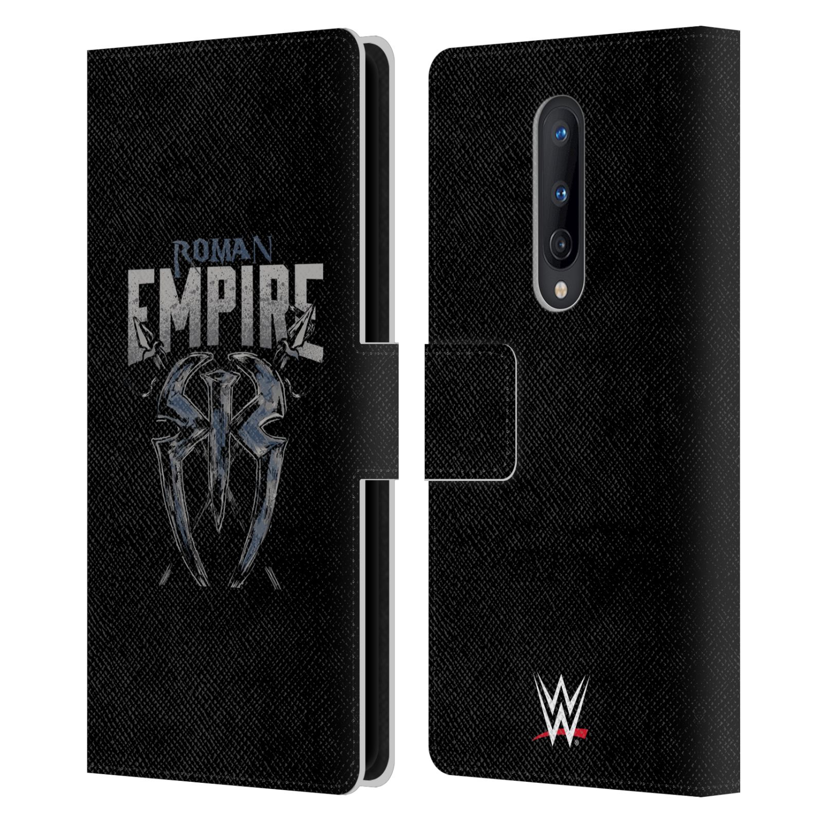 OFFICIAL WWE ROMAN REIGNS LEATHER BOOK WALLET CASE COVER FOR ONEPLUS PHONES - Picture 17 of 19