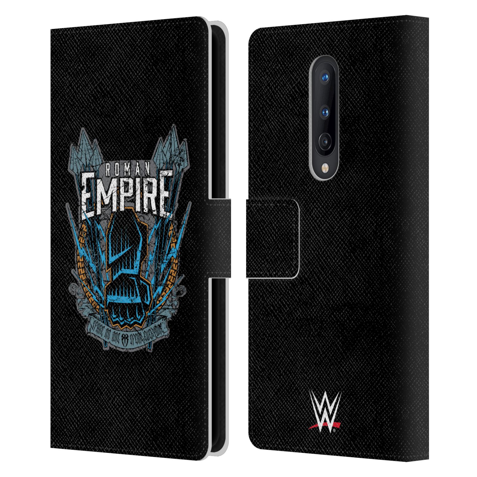 OFFICIAL WWE ROMAN REIGNS LEATHER BOOK WALLET CASE COVER FOR ONEPLUS PHONES - Picture 19 of 19