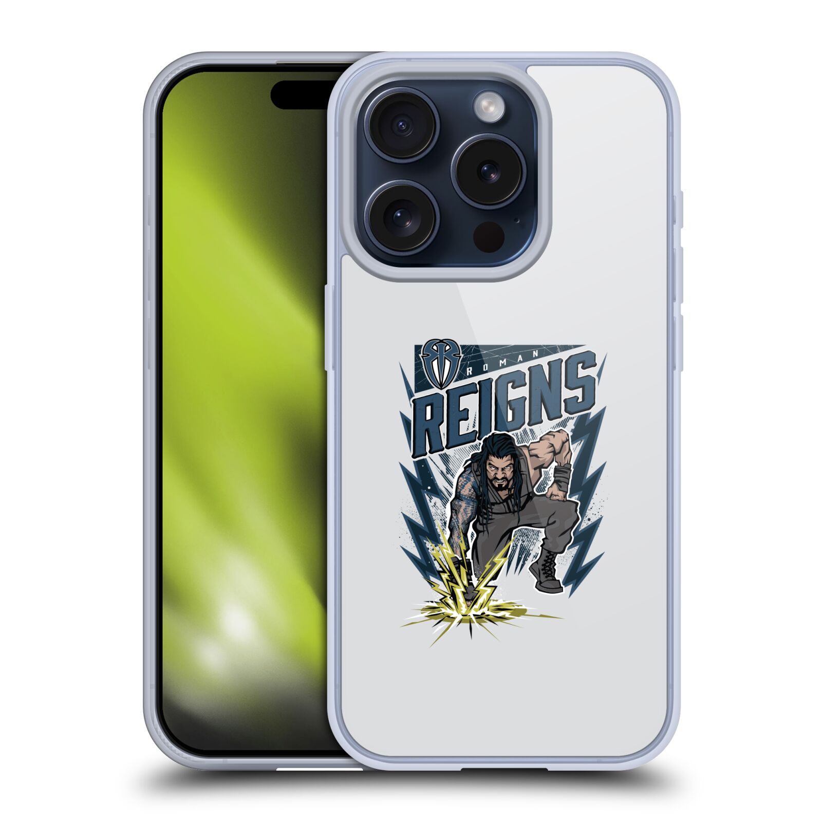 OFFICIAL WWE ROMAN REIGNS SOFT GEL CASE FOR APPLE iPHONE PHONES - Picture 13 of 15