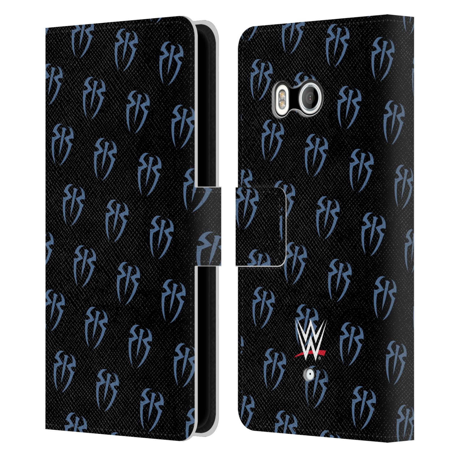 OFFICIAL WWE 2017 ROMAN REIGNS LEATHER BOOK WALLET CASE COVER FOR HTC PHONES 1 - Picture 7 of 7