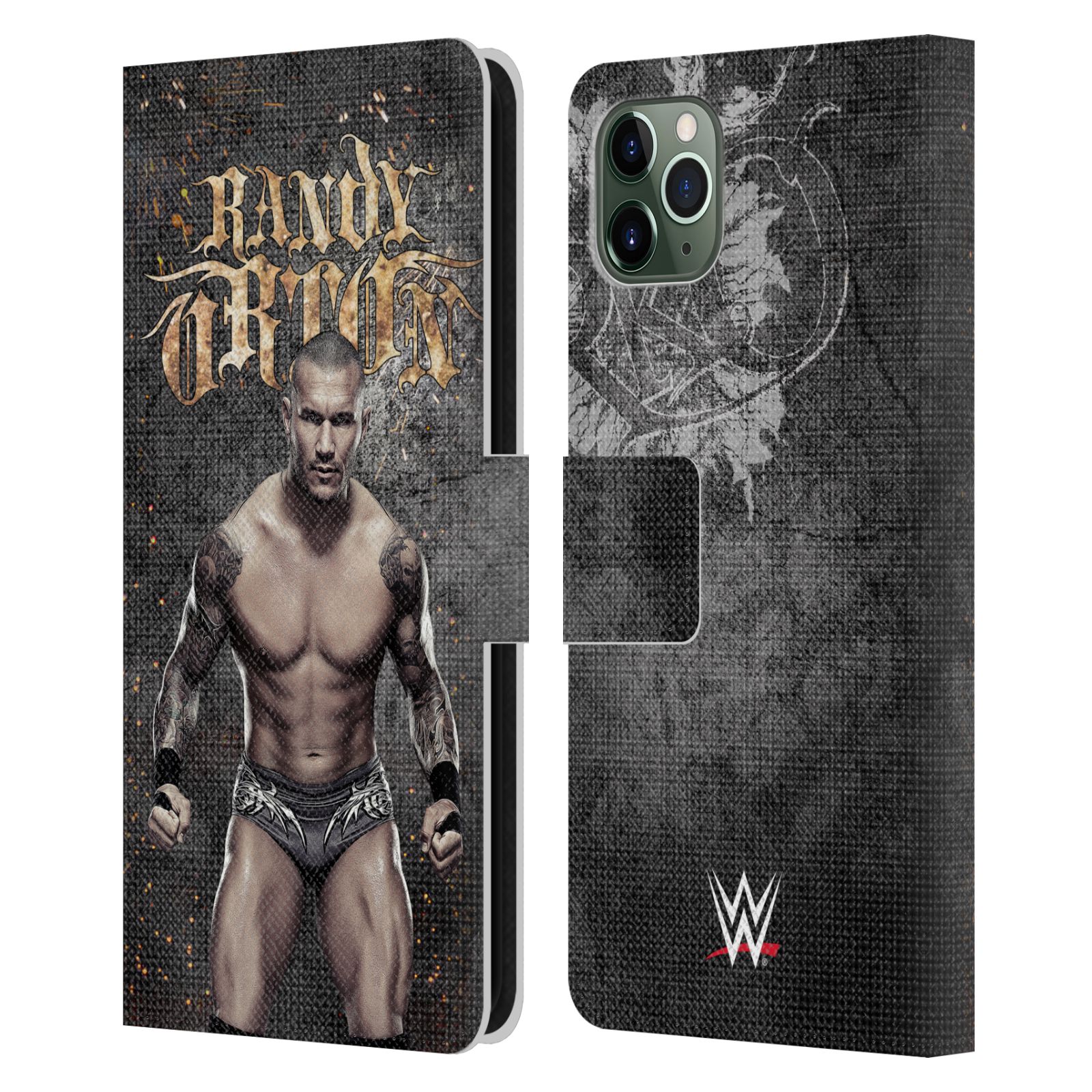 OFFICIAL WWE RANDY ORTON LEATHER BOOK WALLET CASE COVER FOR APPLE iPHONE PHONES - Picture 8 of 16