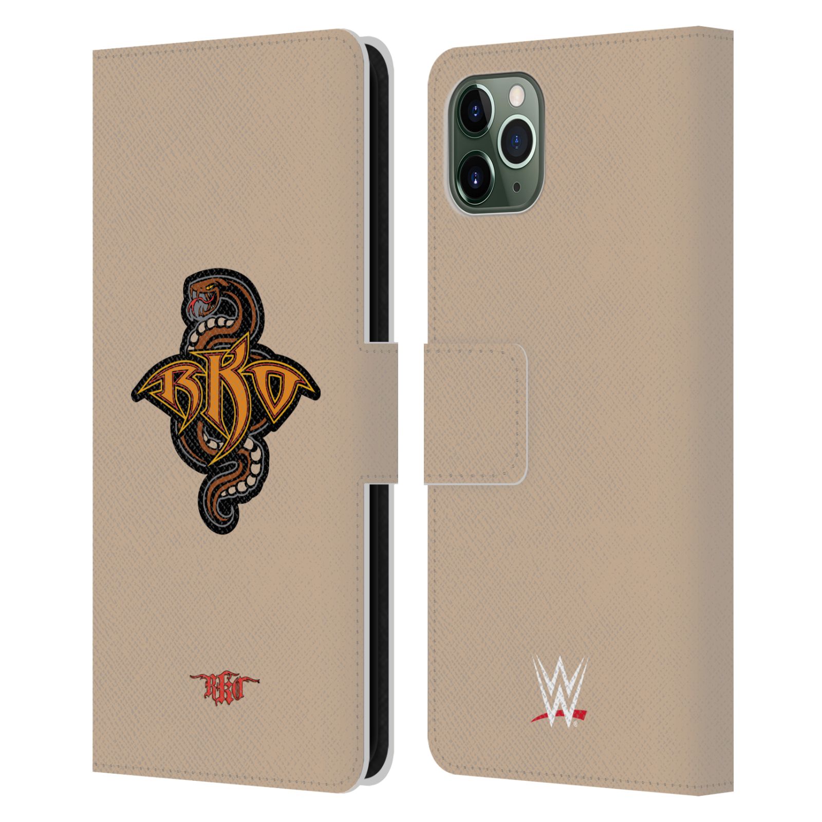 OFFICIAL WWE RANDY ORTON LEATHER BOOK WALLET CASE COVER FOR APPLE iPHONE PHONES - Picture 12 of 16