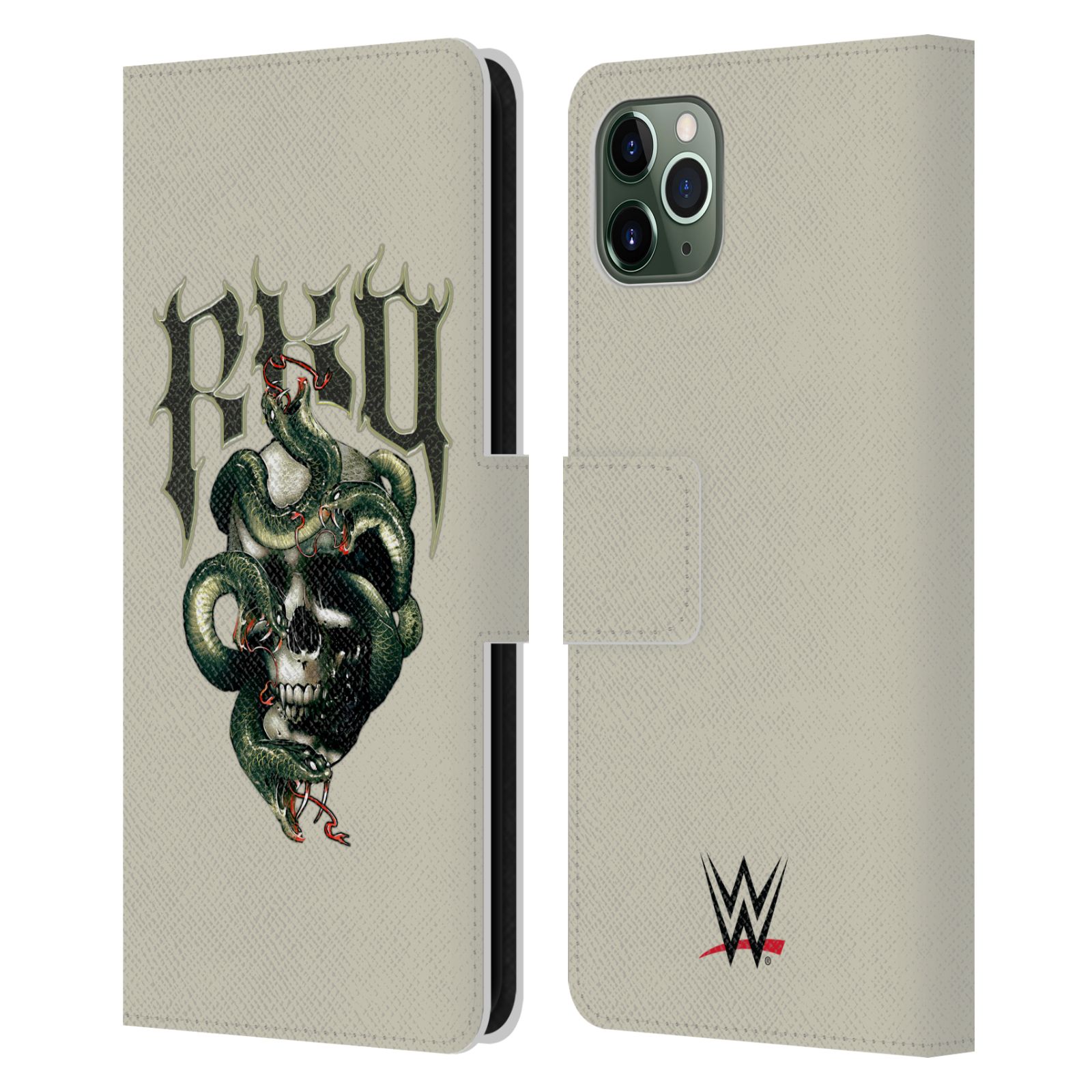 OFFICIAL WWE RANDY ORTON LEATHER BOOK WALLET CASE COVER FOR APPLE iPHONE PHONES - Picture 13 of 16