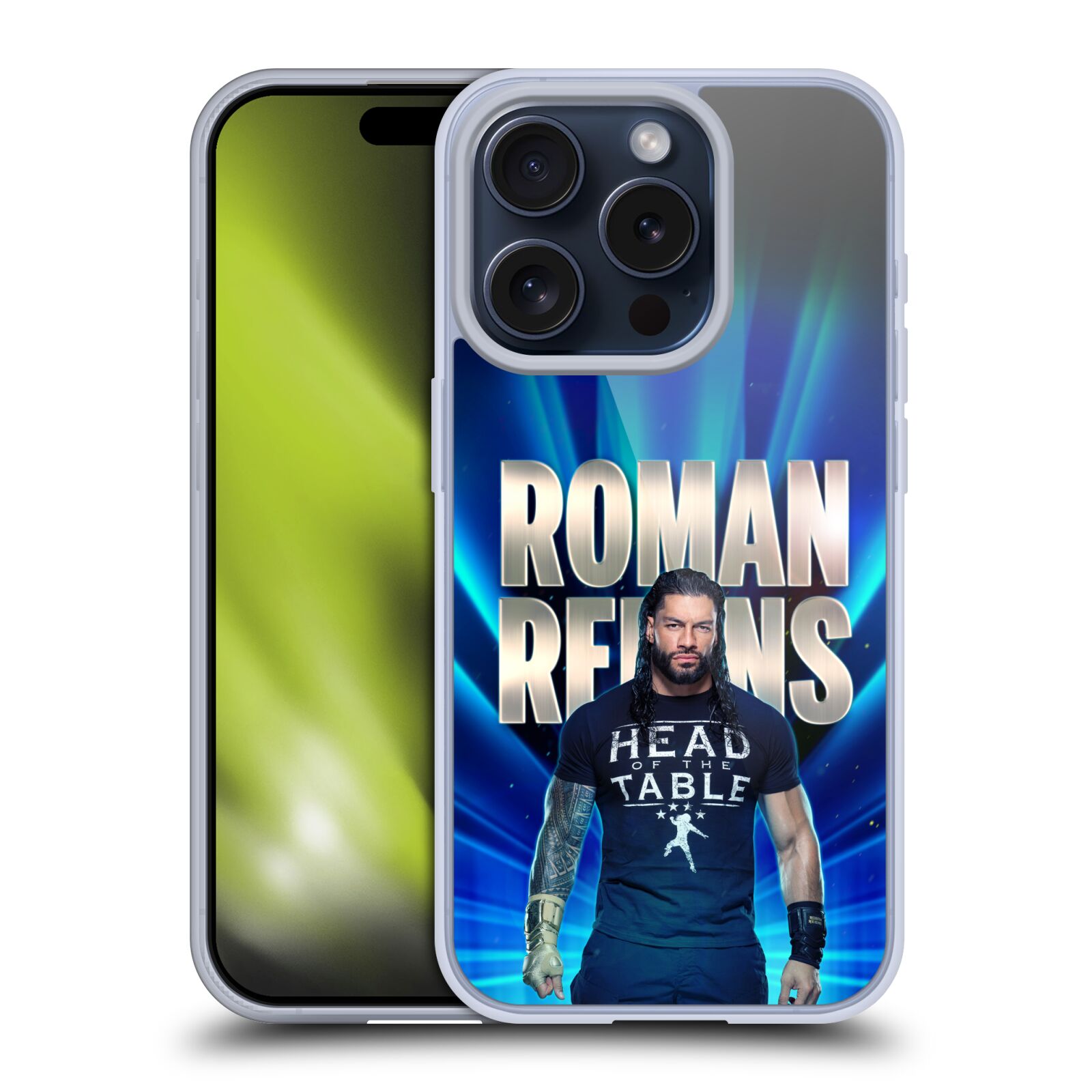 OFFICIAL WWE R. REIGNS GRAPHICS SOFT GEL CASE FOR APPLE iPHONE PHONES - Picture 10 of 12