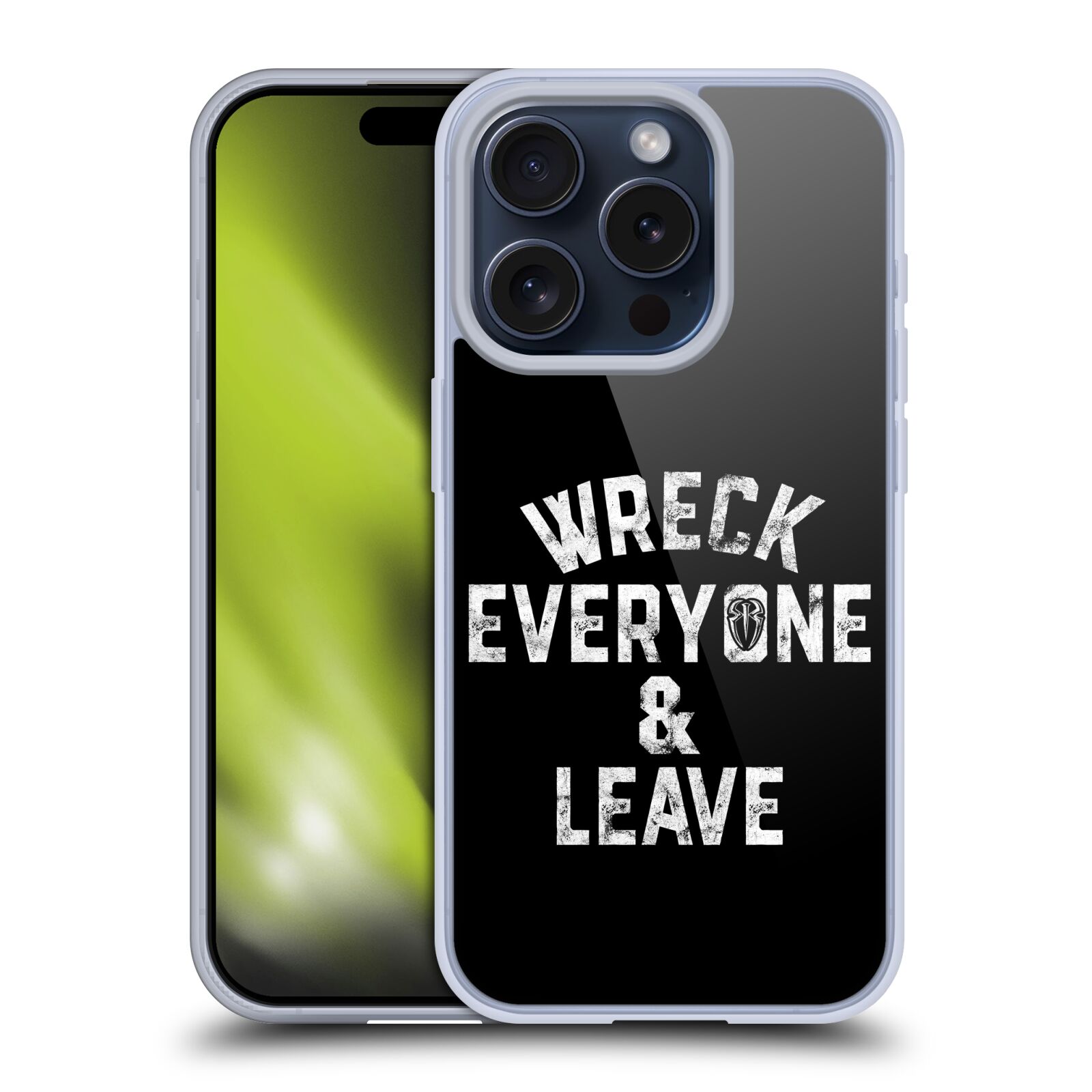 OFFICIAL WWE R. REIGNS GRAPHICS SOFT GEL CASE FOR APPLE iPHONE PHONES - Picture 12 of 12