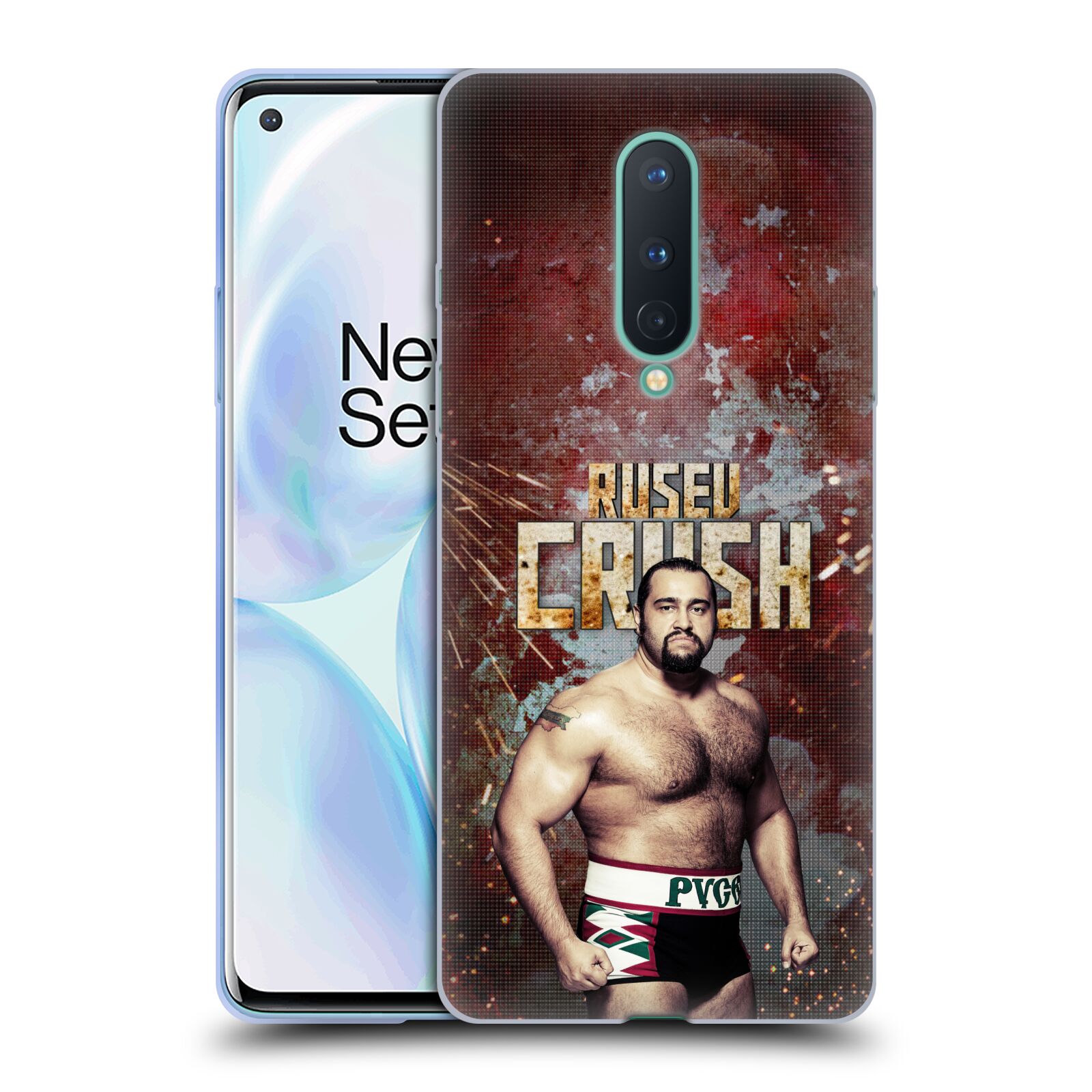 OFFICIAL WWE RUSEV SOFT GEL CASE FOR GOOGLE ONEPLUS PHONES - Picture 8 of 9