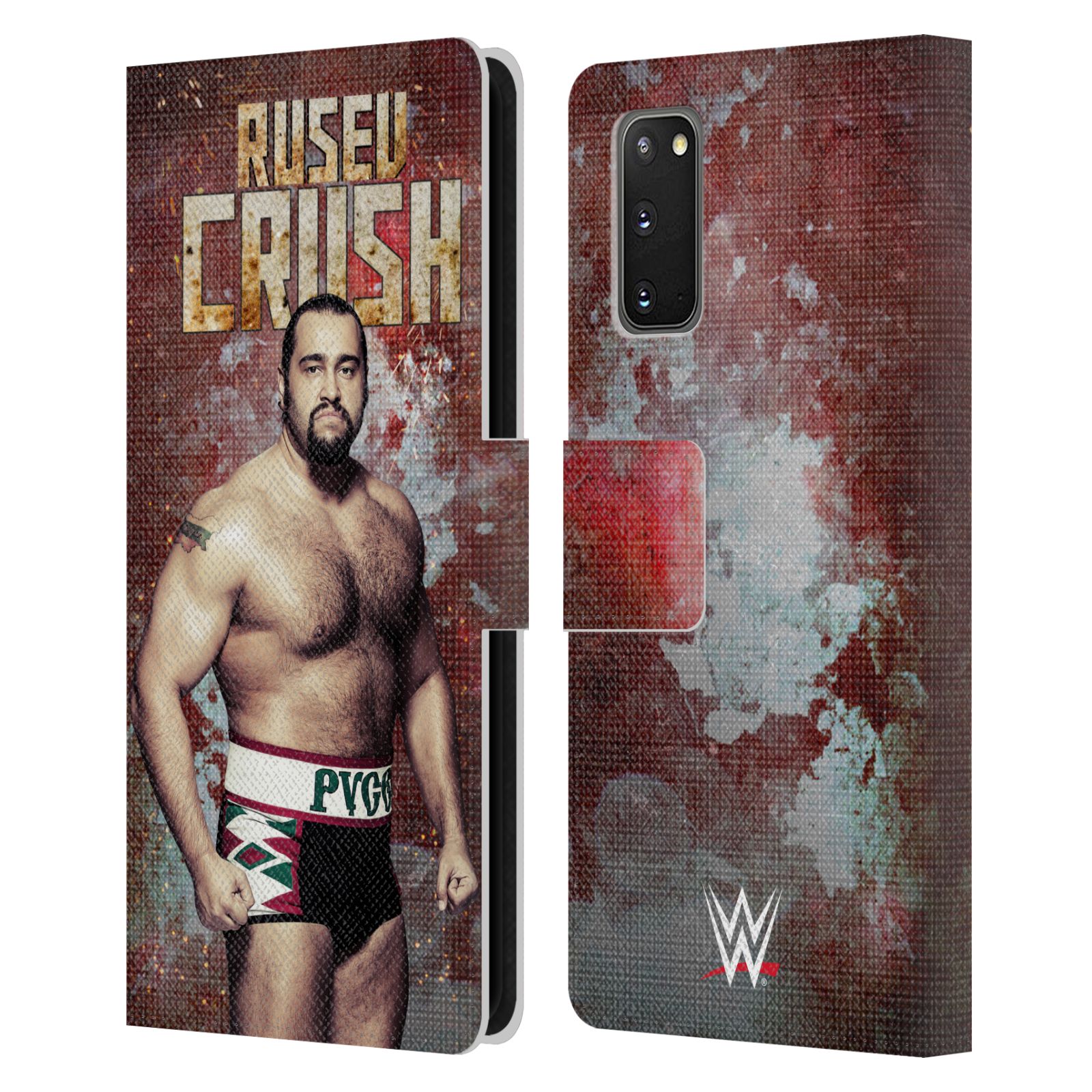 OFFICIAL WWE RUSEV LEATHER BOOK WALLET CASE COVER FOR SAMSUNG PHONES 2 - Picture 7 of 8