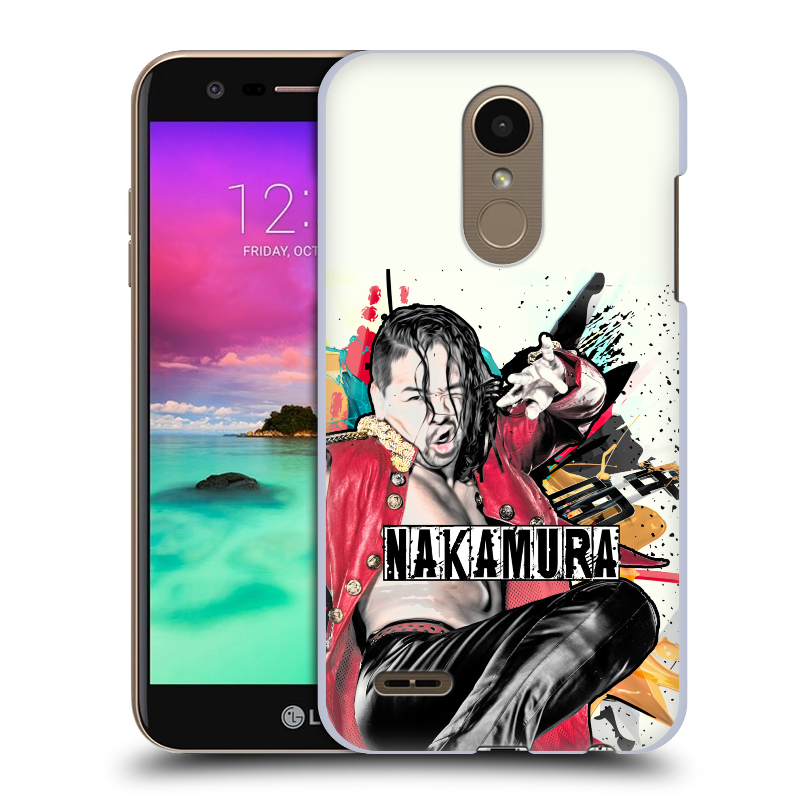 OFFICIAL WWE SHINSUKE NAKAMURA HARD BACK CASE FOR LG PHONES 1 - Picture 8 of 9