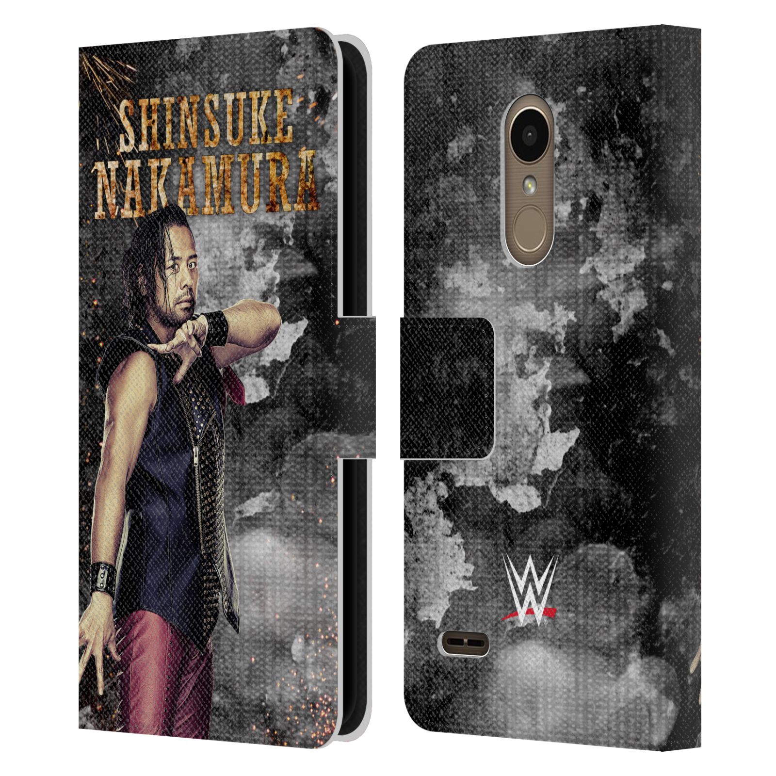 OFFICIAL WWE SHINSUKE NAKAMURA LEATHER BOOK WALLET CASE COVER FOR LG PHONES 1 - Picture 7 of 7