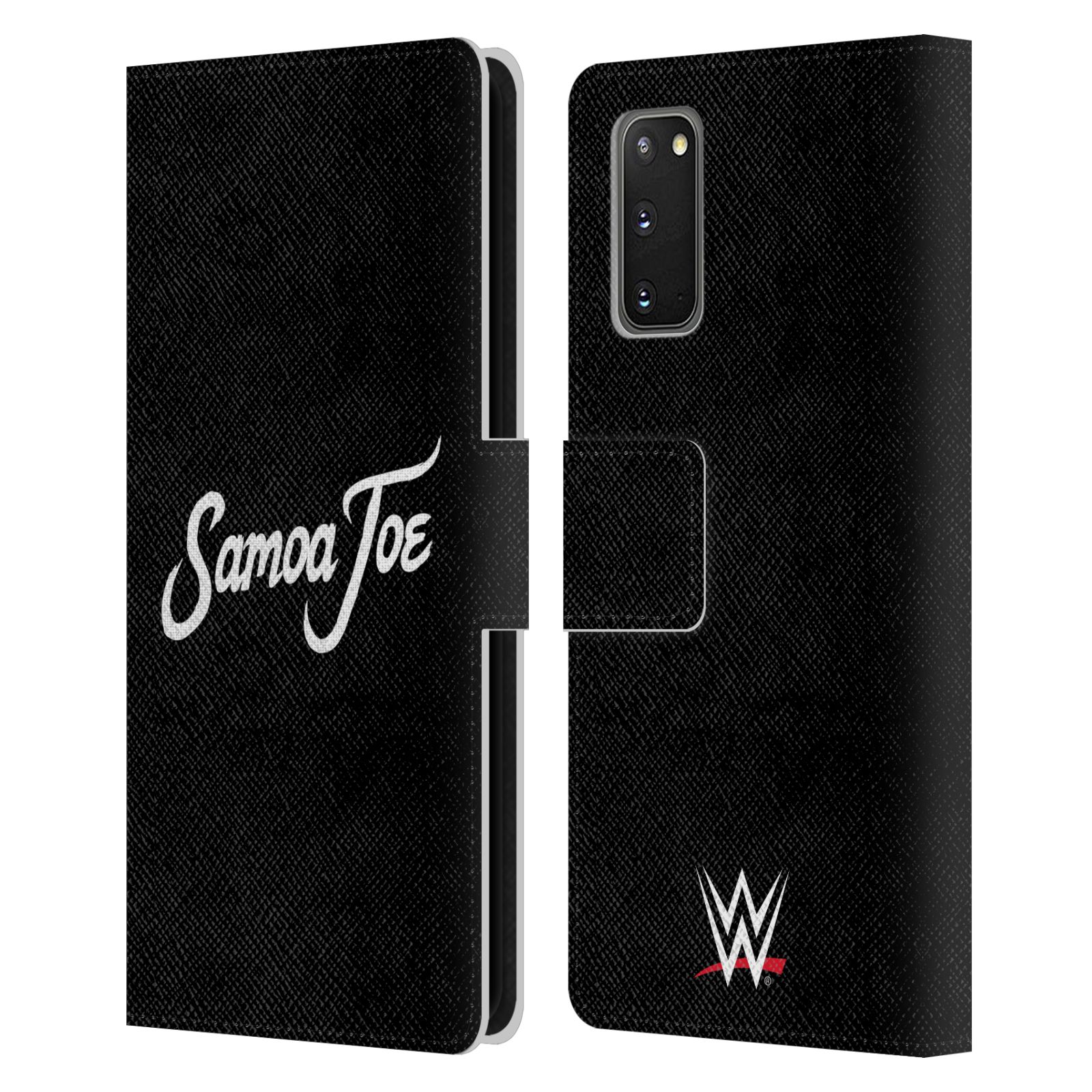 OFFICIAL WWE SAMOA JOE LEATHER BOOK WALLET CASE COVER FOR SAMSUNG PHONES 1 - Picture 8 of 9