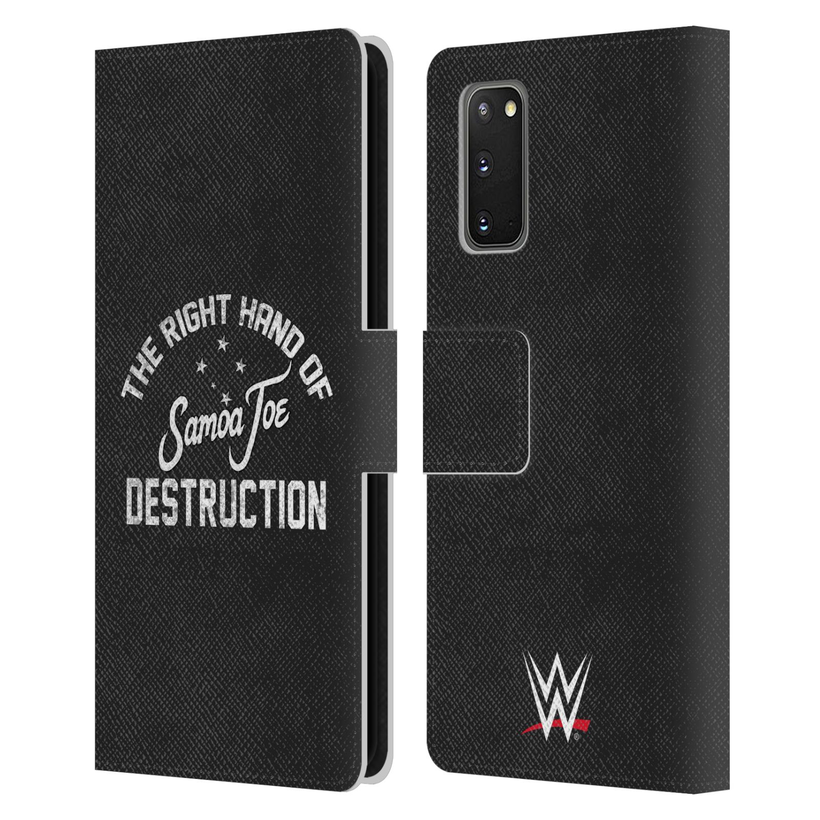 OFFICIAL WWE SAMOA JOE LEATHER BOOK WALLET CASE COVER FOR SAMSUNG PHONES 1 - Picture 9 of 9