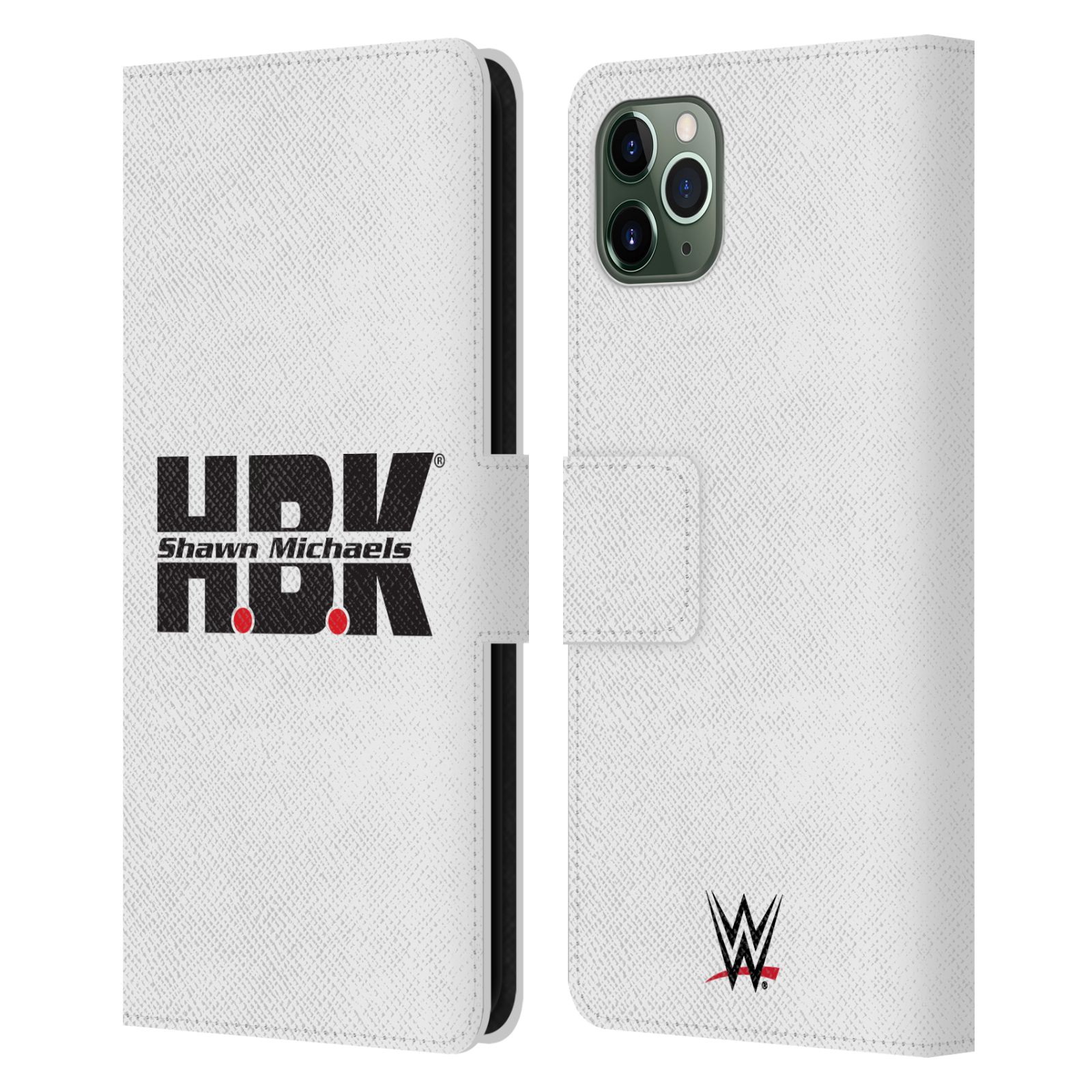 OFFICIAL WWE SHAWN MICHAELS LEATHER BOOK WALLET CASE FOR APPLE iPHONE PHONES - Picture 7 of 9