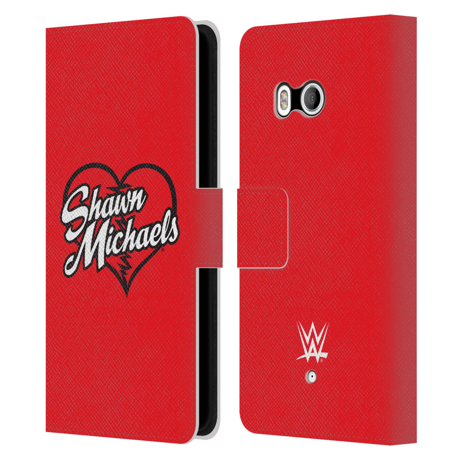 OFFICIAL WWE SHAWN MICHAELS LEATHER BOOK WALLET CASE COVER FOR HTC PHONES 1 - Picture 7 of 7