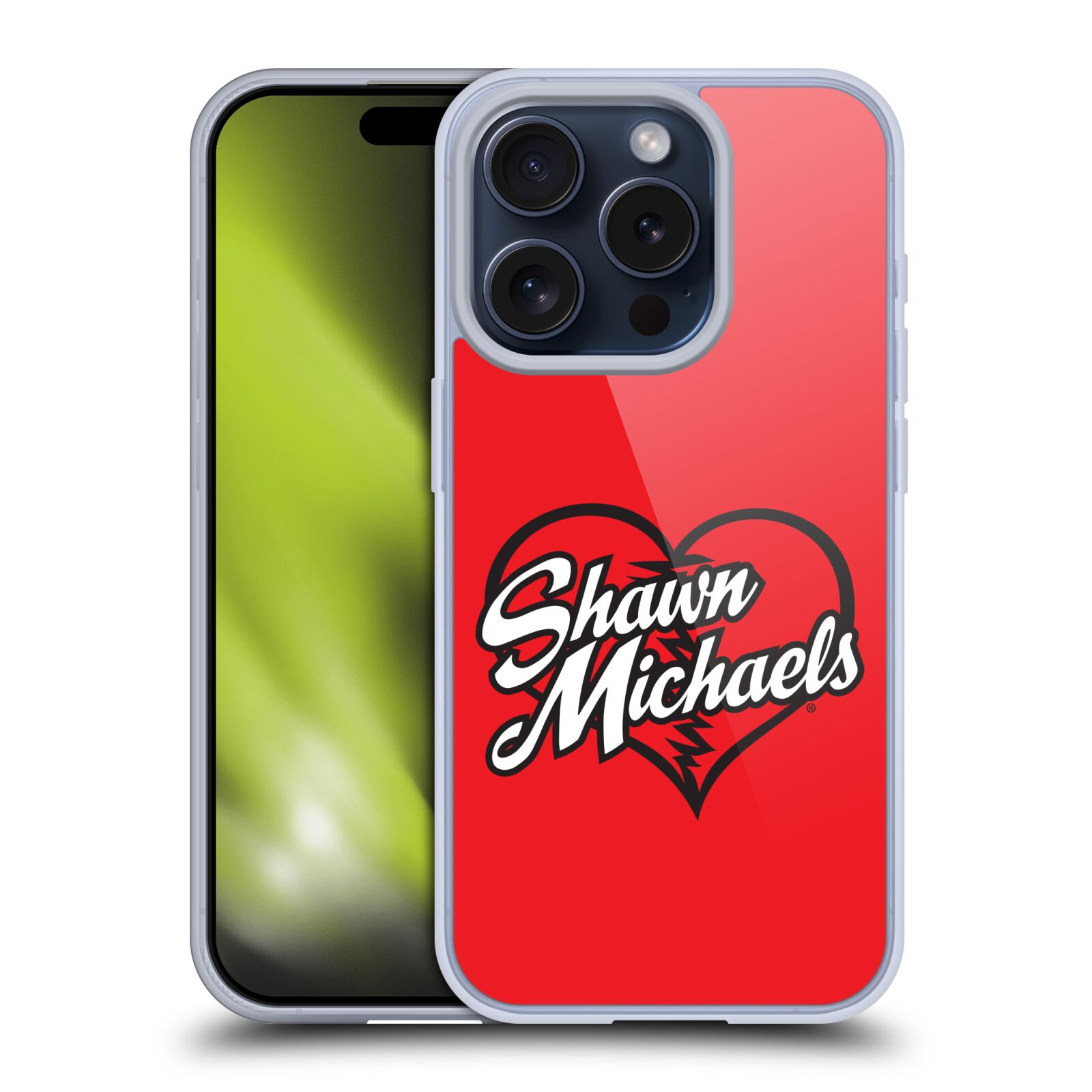 OFFICIAL WWE SHAWN MICHAELS SOFT GEL CASE FOR APPLE iPHONE PHONES - Picture 10 of 10