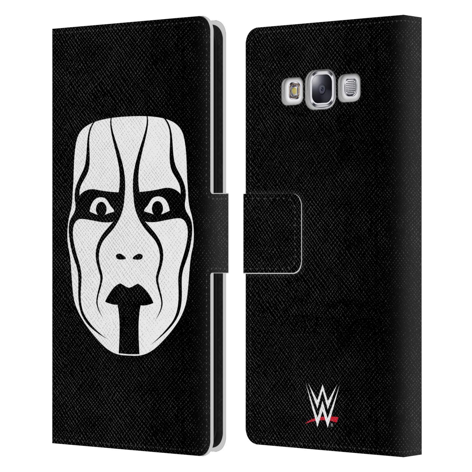OFFICIAL WWE STING LEATHER BOOK WALLET CASE COVER FOR SAMSUNG PHONES 3 - Picture 7 of 10