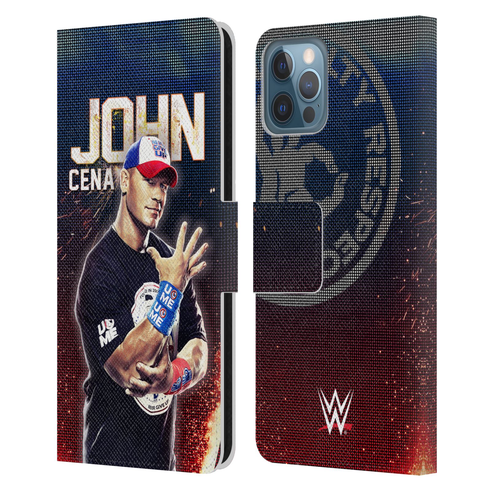 John Cena Leather Wallet Case for iPhone 12 / 12 Pro