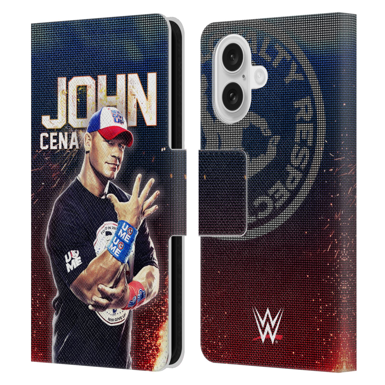 John Cena Leather Wallet Case for iPhone 16