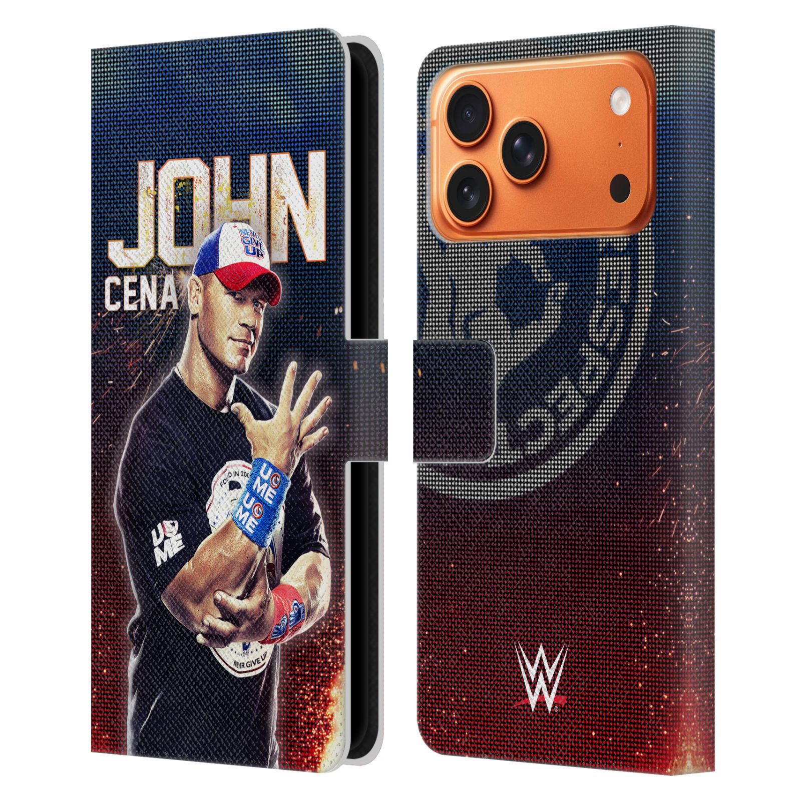 John Cena Leather Wallet Case for iPhone 17 Pro Max