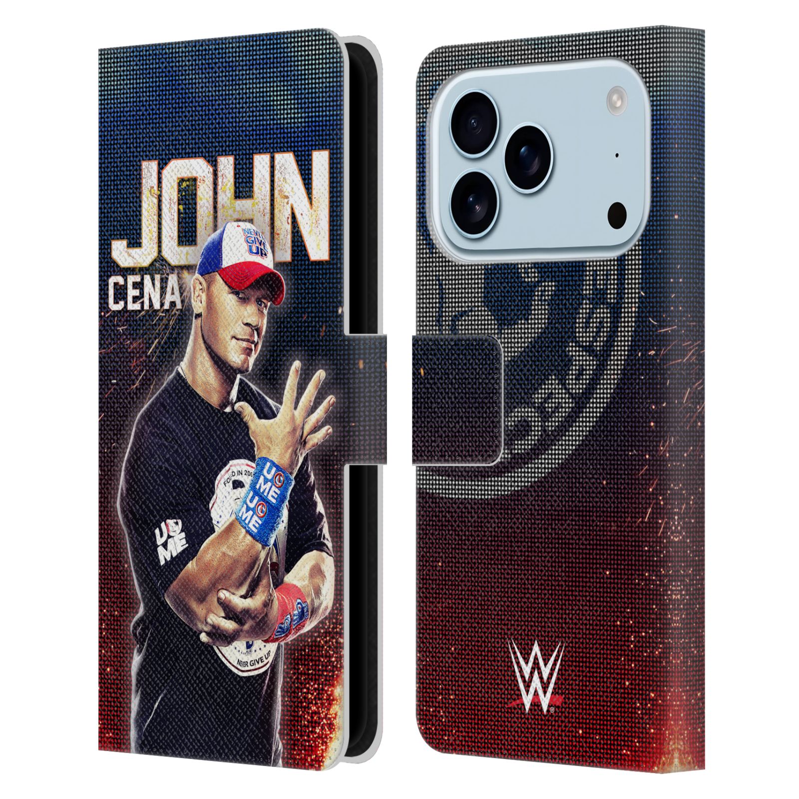 John Cena Leather Wallet Case for iPhone 17 Pro