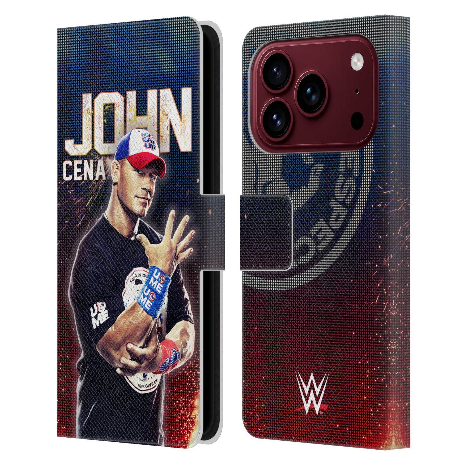 John Cena Leather Wallet Case for iPhone 18 Pro