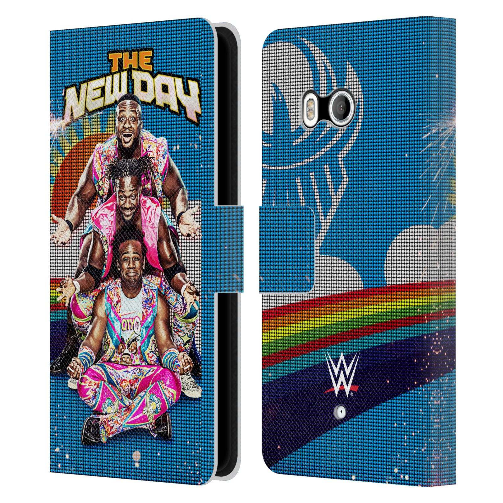OFFICIAL WWE SUPERSTARS LEATHER BOOK WALLET CASE COVER FOR HTC PHONES 1 - Picture 7 of 7