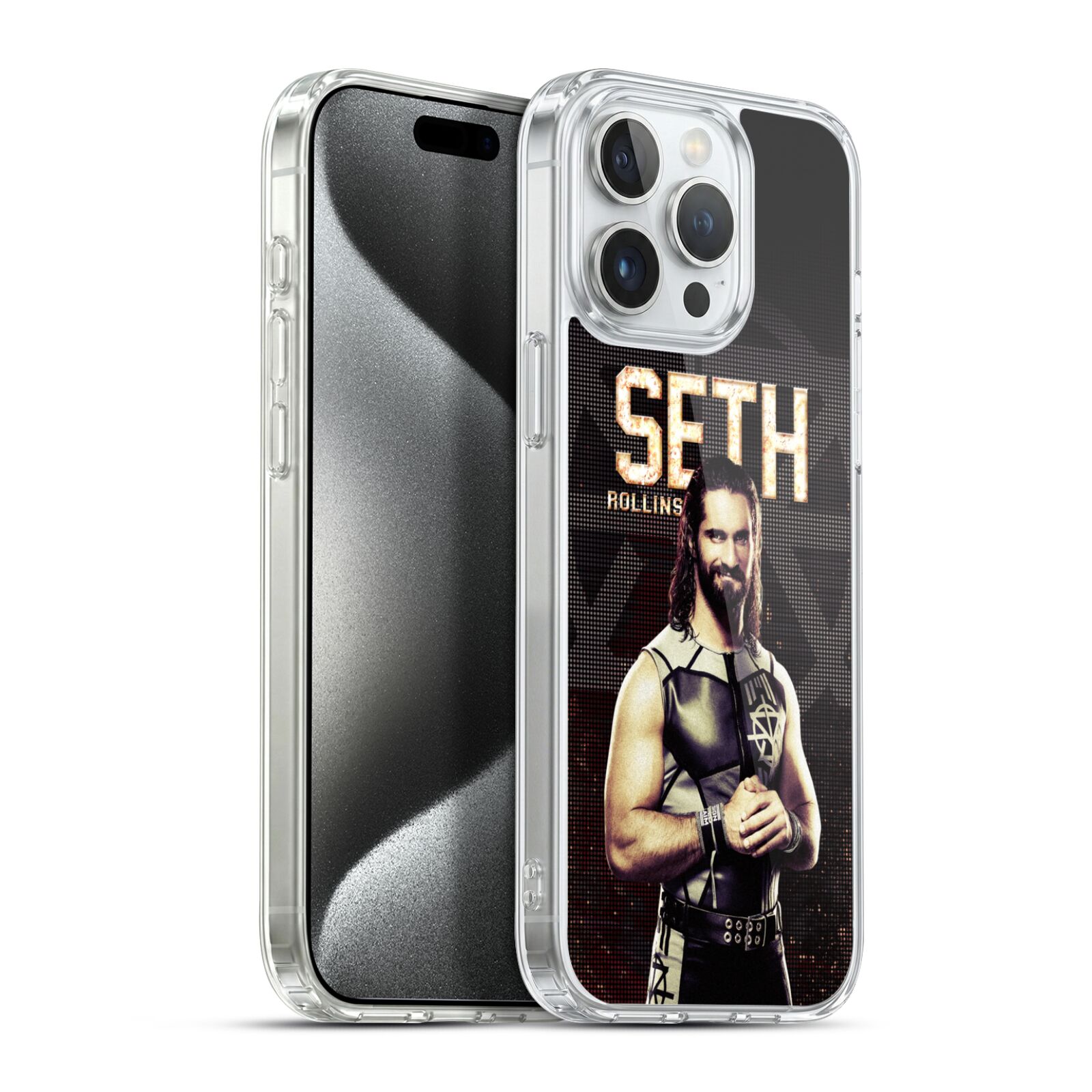 Seth Rollins Hybrid MagSafe Case for iPhone 15 Pro Max