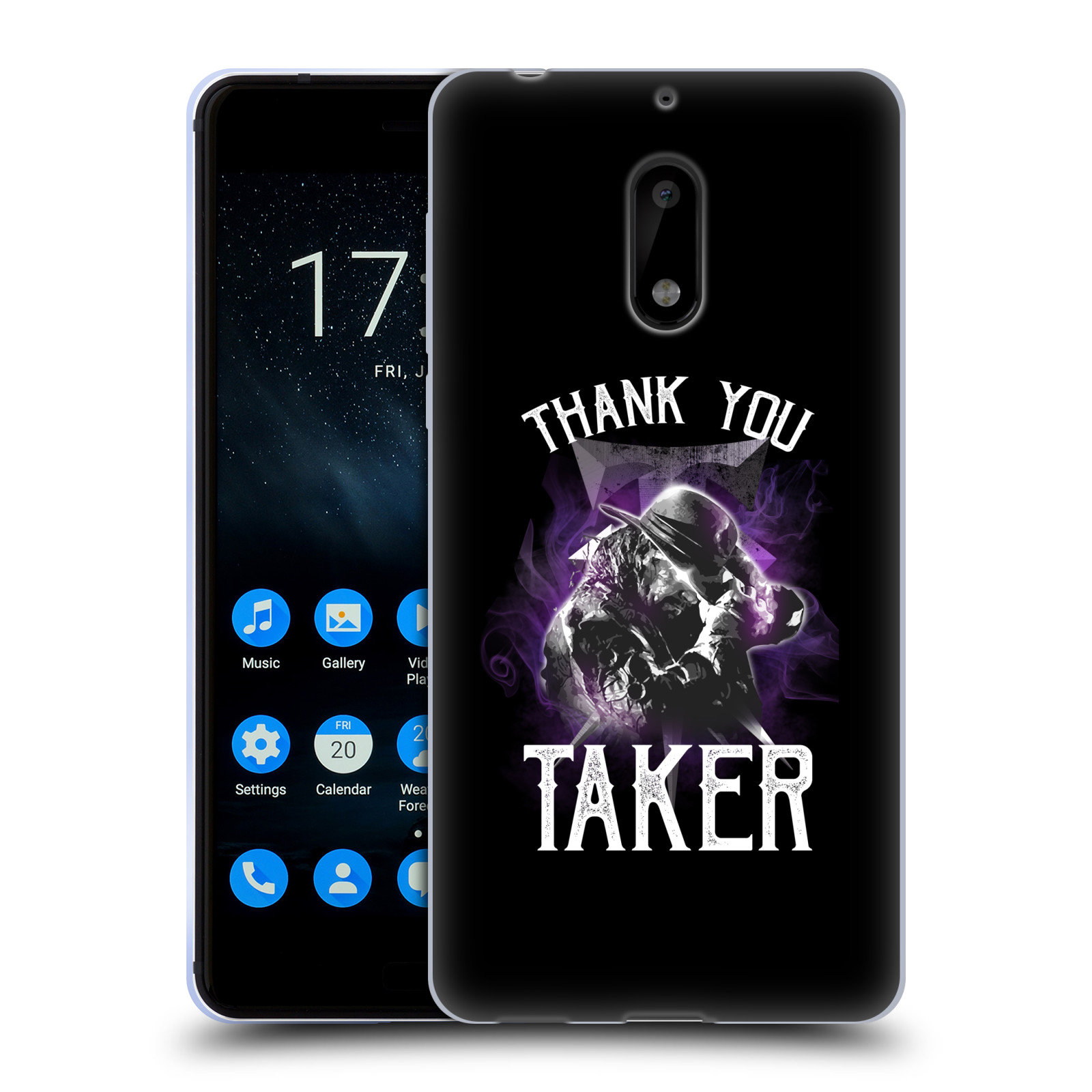 OFFICIAL WWE 2017/18 SUPERSTARS SOFT GEL CASE FOR NOKIA PHONES 1