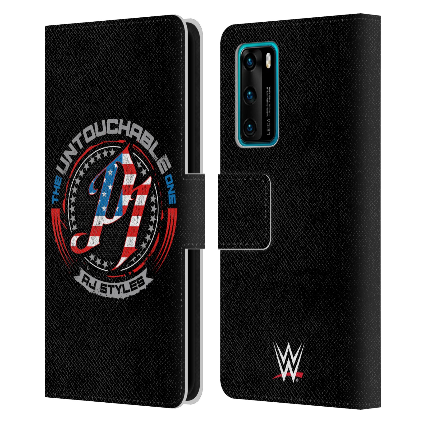 FUNDA BILLETERA LIBRO 3 CUERO SUPERSTARS OFICIAL WWE 2017/18 PARA TELÉFONOS HUAWEI. - Imagen 8 de 11