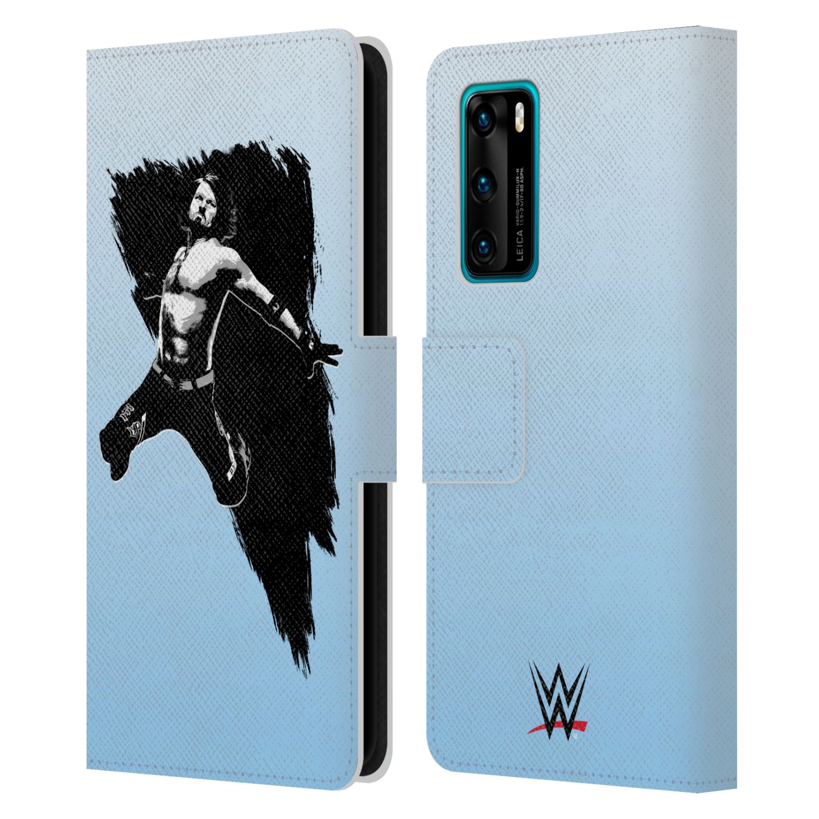 FUNDA BILLETERA LIBRO 3 CUERO SUPERSTARS OFICIAL WWE 2017/18 PARA TELÉFONOS HUAWEI. - Imagen 9 de 11