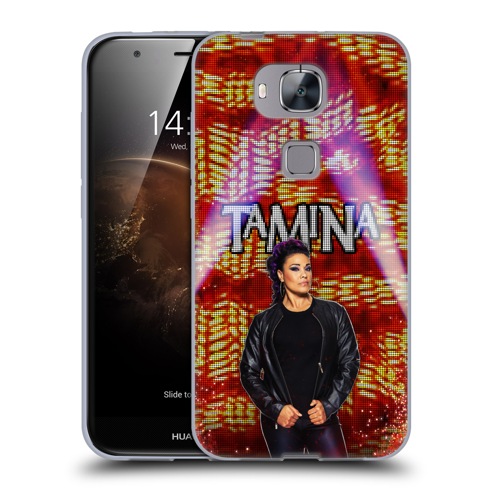 OFFICIAL WWE TAMINA SOFT GEL CASE FOR HUAWEI PHONES 2 - Picture 8 of 8