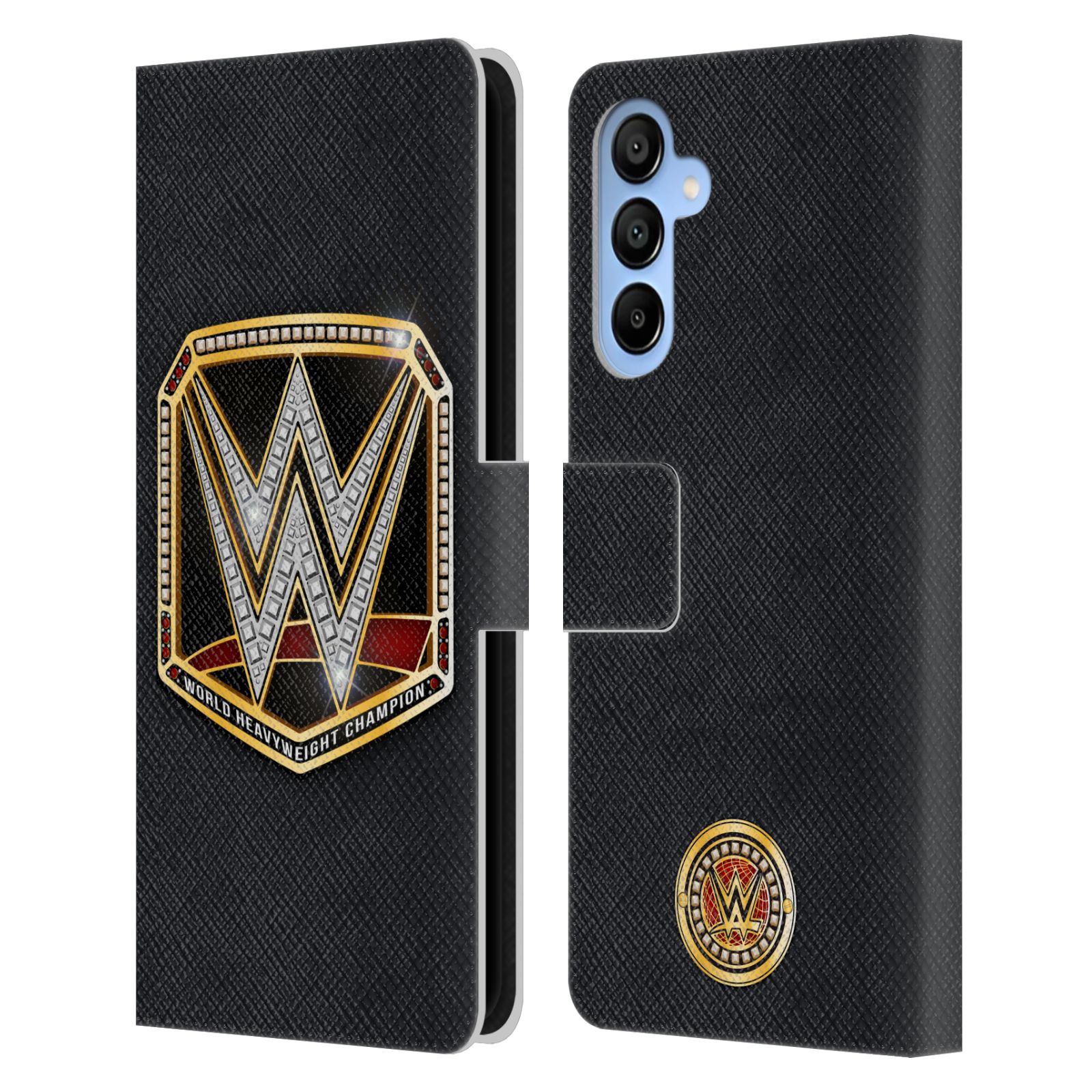 World Heavyweight Champion Leather Wallet Case for Galaxy A16 5G