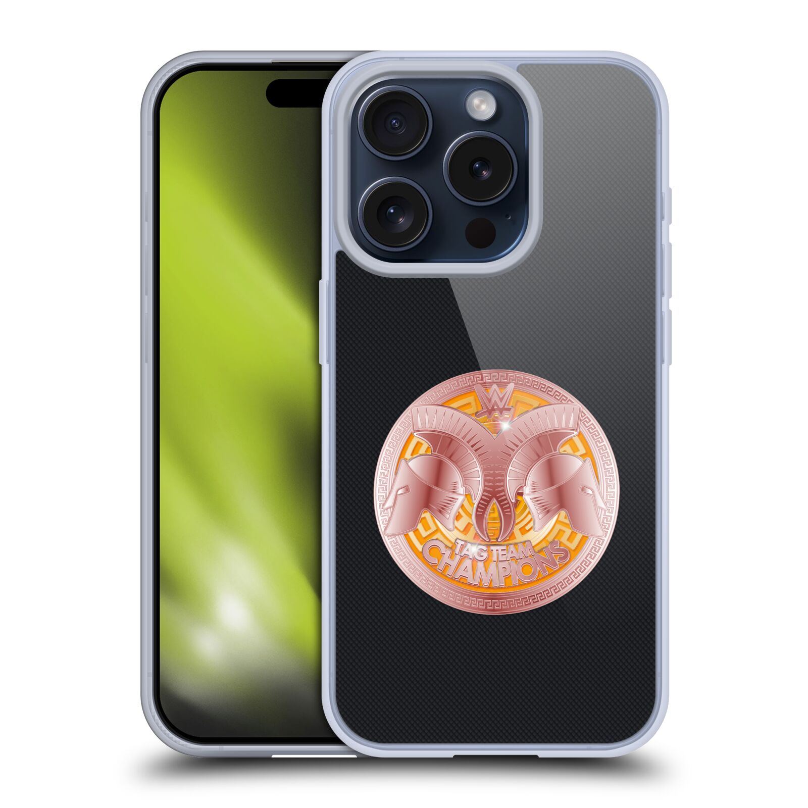OFFICIAL WWE TITLE BELTS SOFT GEL CASE FOR APPLE iPHONE PHONES - Picture 13 of 15