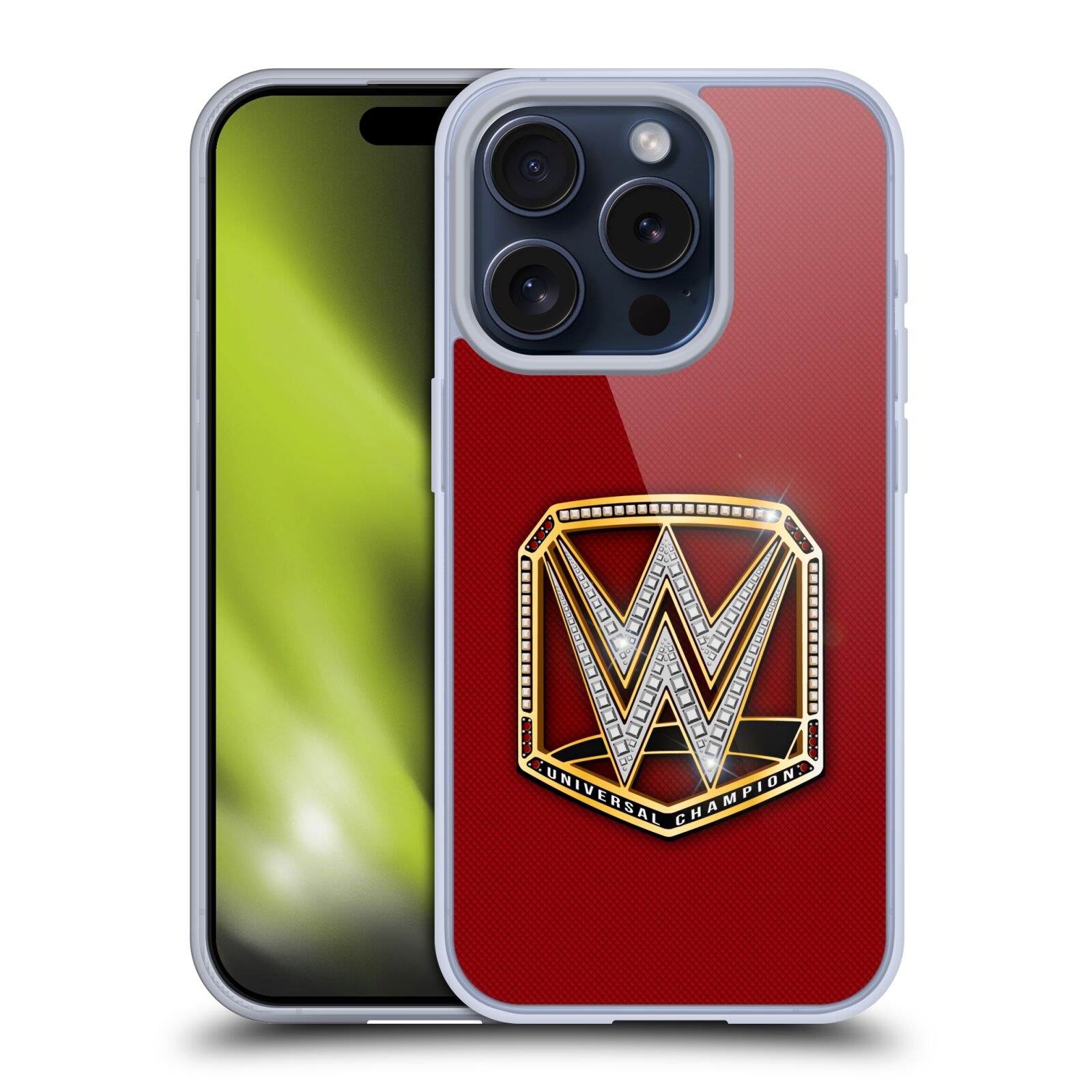 OFFICIAL WWE TITLE BELTS SOFT GEL CASE FOR APPLE iPHONE PHONES - Picture 14 of 15