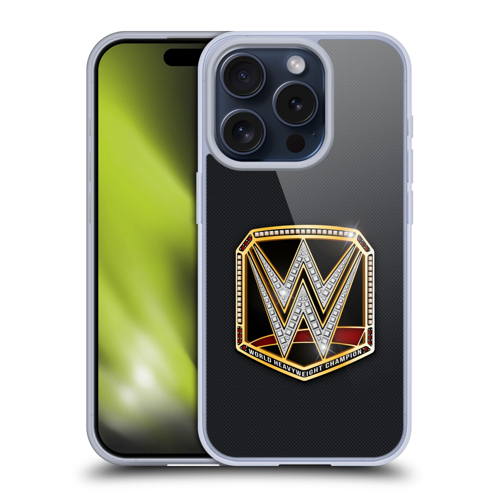 OFFICIAL WWE TITLE BELTS SOFT GEL CASE FOR APPLE iPHONE PHONES - Picture 15 of 15